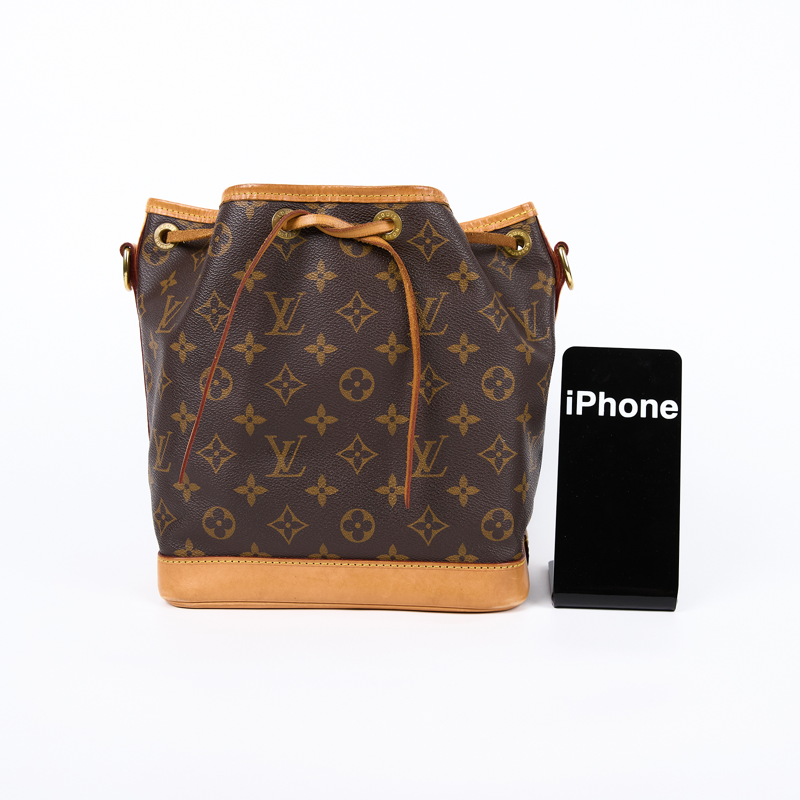 路易威登 LOUIS VUITTON Noé BB 原花 束口水桶包 M40817 原花NOE BB 背帶