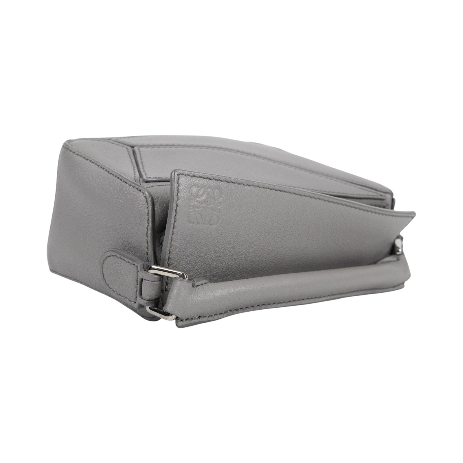 羅意威 LOEWE Puzzle mini 手提 肩背包 322.30.U95 灰MINI PUZZLE 防塵袋/背帶