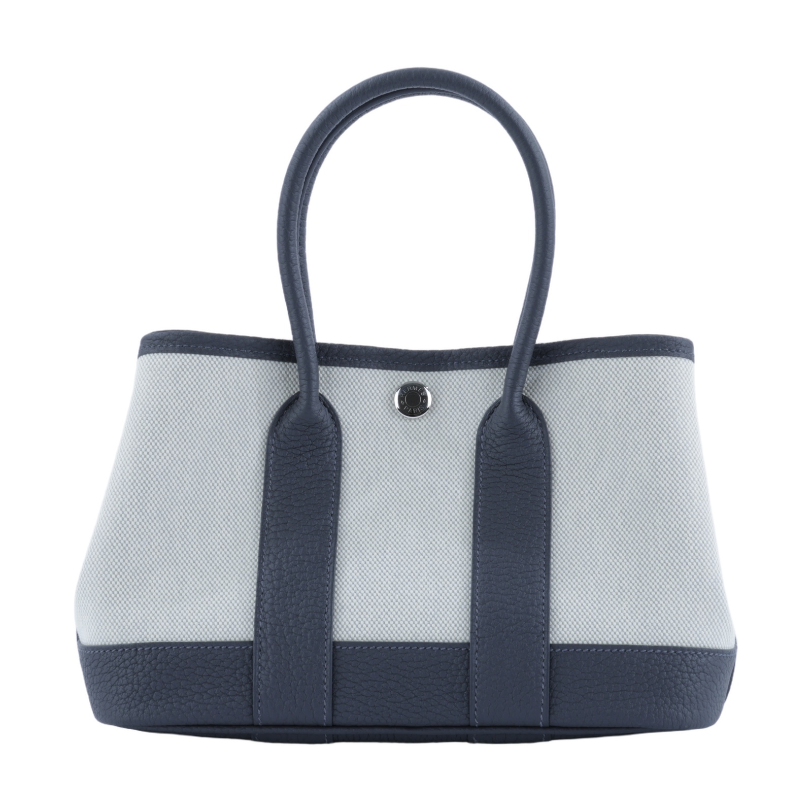 愛馬仕 Hermes Neo Garden Party 花園派對包 23 銀色五金 石板灰色 H086418CKAF /  /#AF  原廠盒子/防塵袋/昇恆昌購買證明