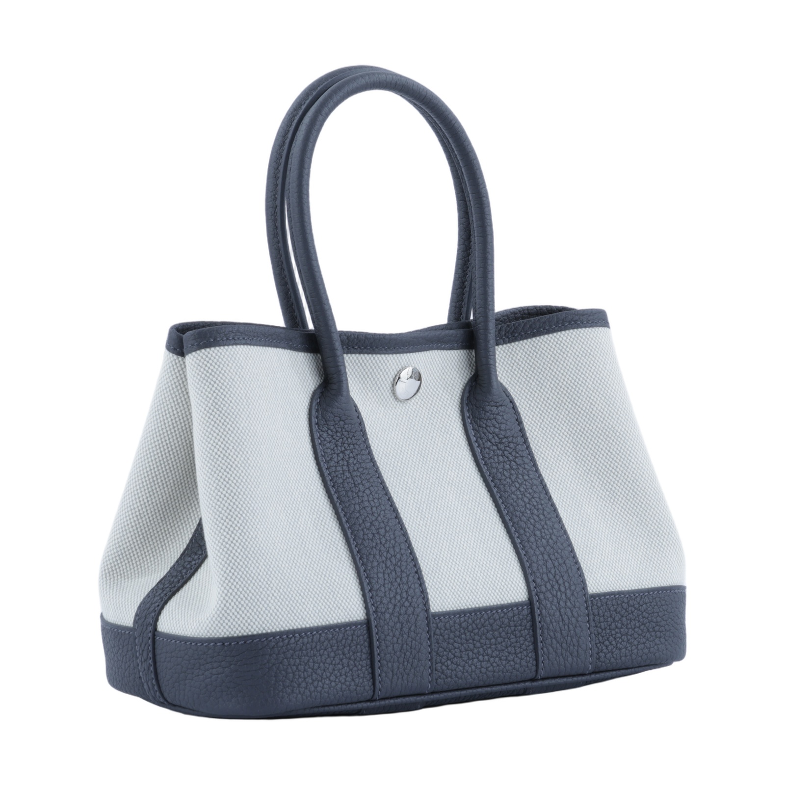 愛馬仕 Hermes Neo Garden Party 花園派對包 23 銀色五金 石板灰色 H086418CKAF /  /#AF  原廠盒子/防塵袋/昇恆昌購買證明