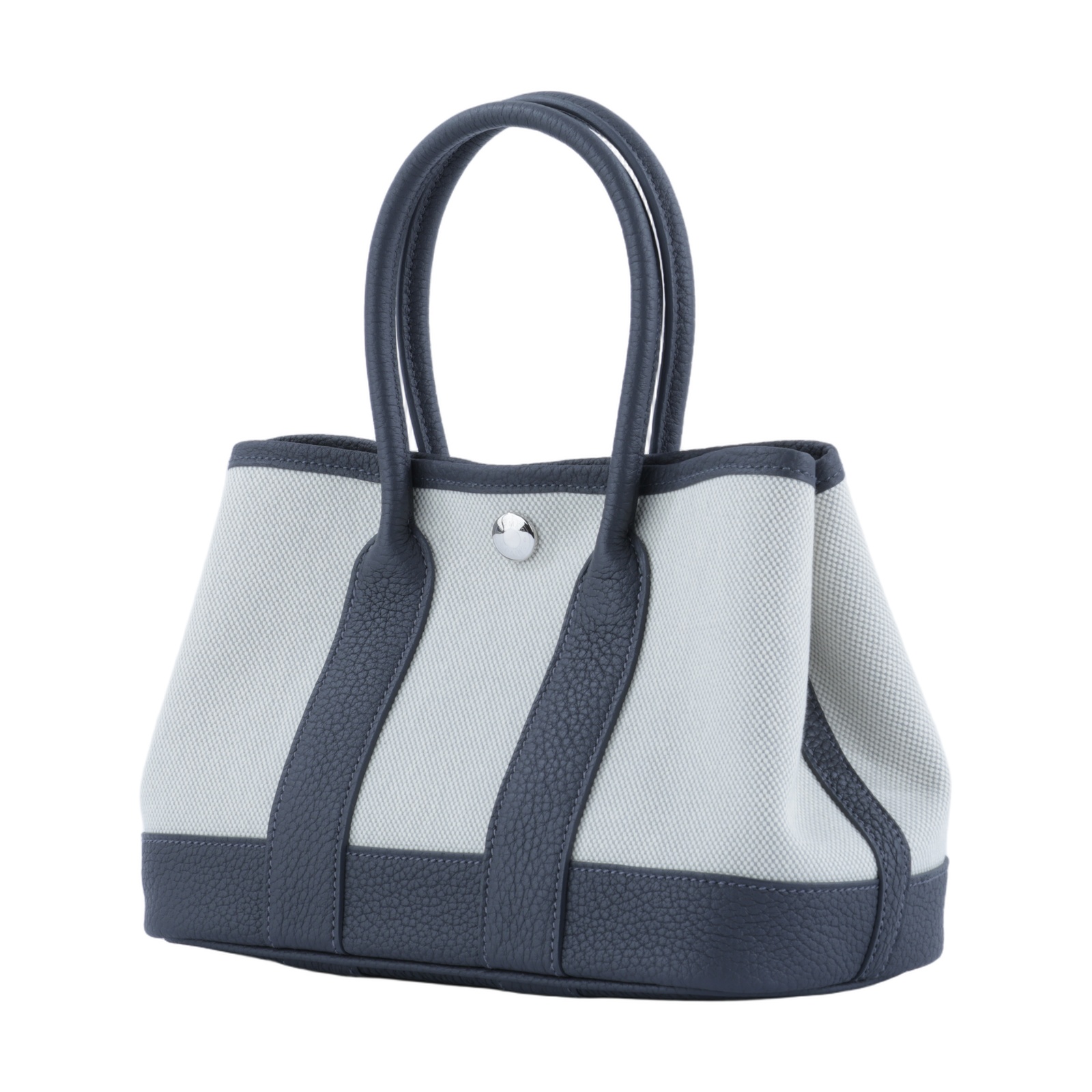 愛馬仕 Hermes Neo Garden Party 花園派對包 23 銀色五金 石板灰色 H086418CKAF /  /#AF  原廠盒子/防塵袋/昇恆昌購買證明