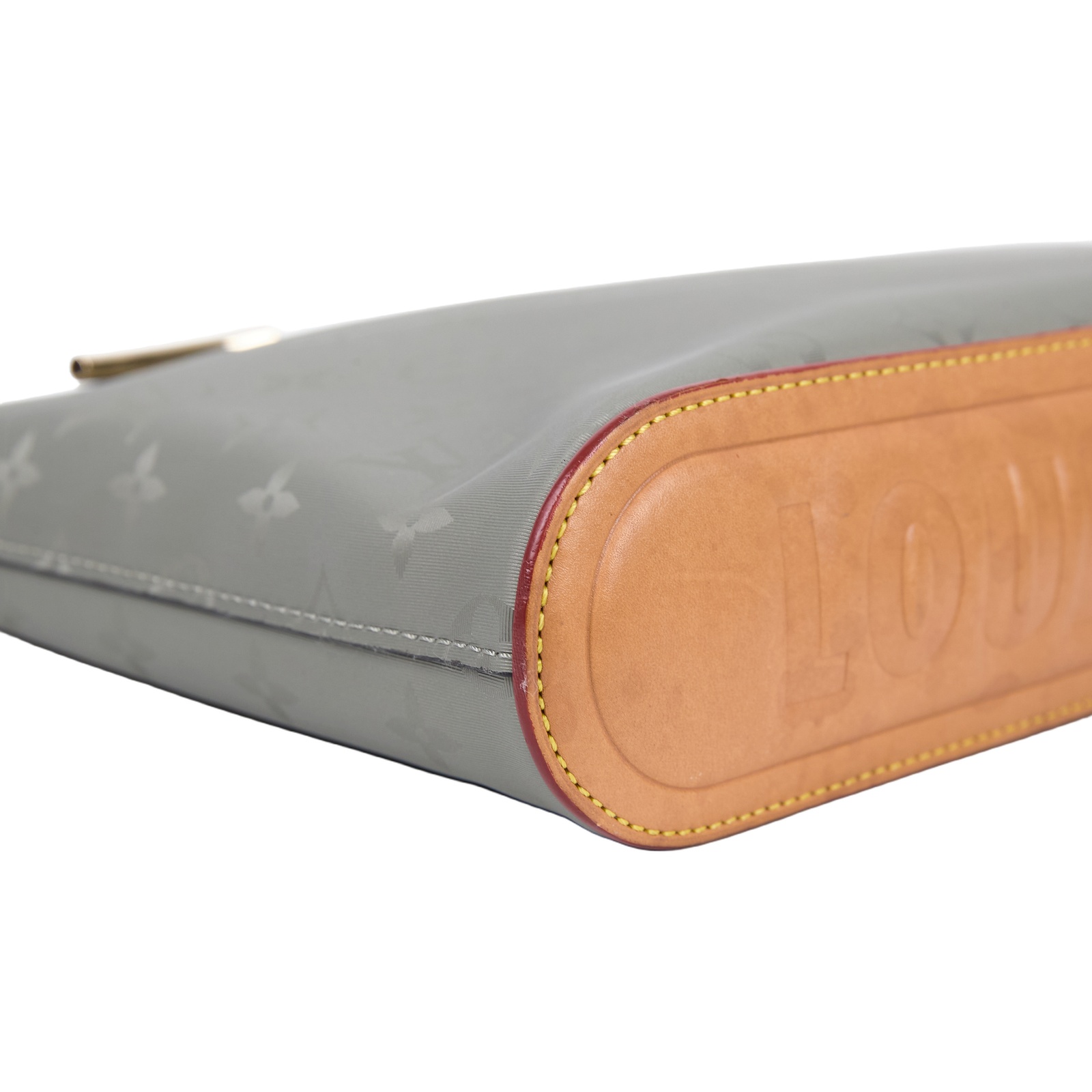 路易威登 LOUIS VUITTON Pochette Cosmos 手拿包 M63240 灰綠太空系列手拿包1 原廠盒子/防塵袋