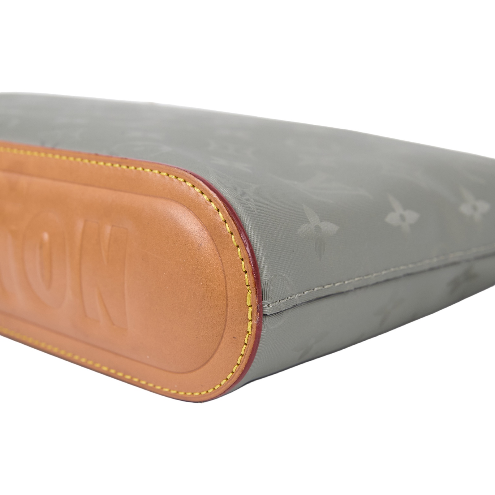 路易威登 LOUIS VUITTON Pochette Cosmos 手拿包 M63240 灰綠太空系列手拿包1 原廠盒子/防塵袋
