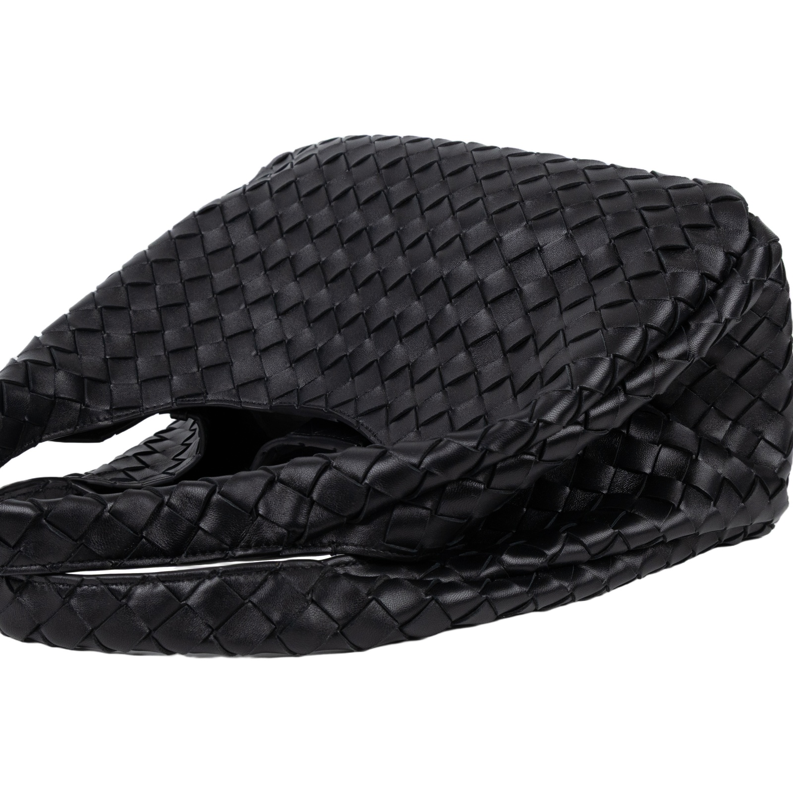 寶緹嘉 BOTTEGA VENETA Campana 編織 手提包 肩背包 中型 844249V4SC01019 黑Campana  中號 防塵袋/保證卡