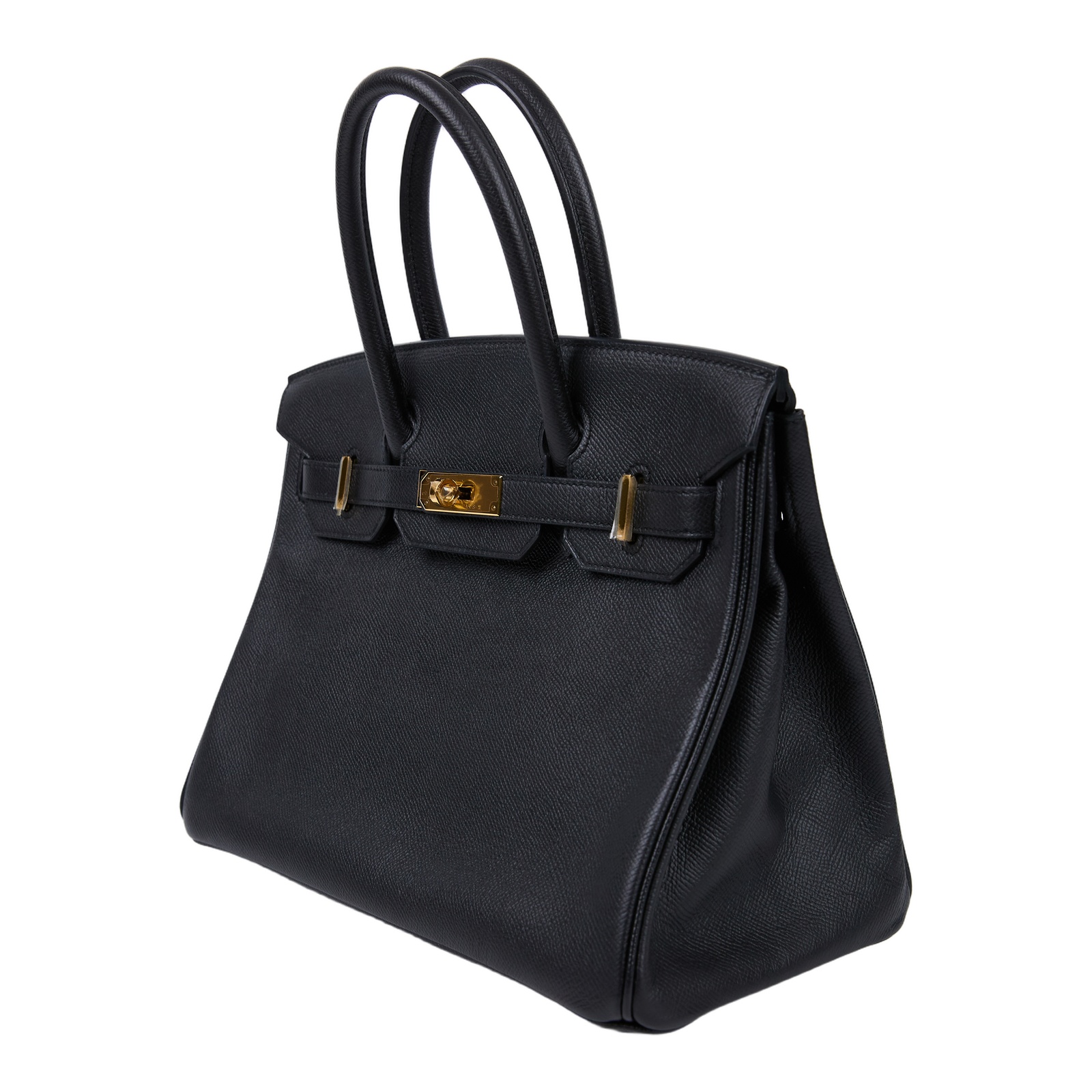愛馬仕 Hermes Birkin Bag 柏金包 30 金色五金 黑色 H041701CC89 XCT054 GB  原廠盒子/防塵袋/鎖組/雨衣/購買證明正本