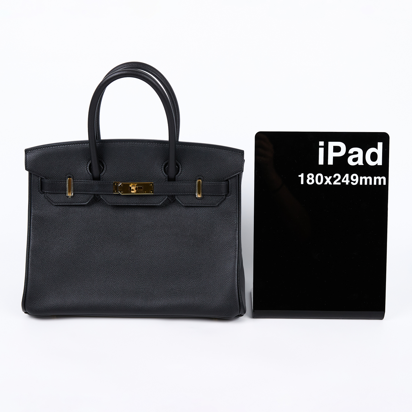 愛馬仕 Hermes Birkin Bag 柏金包 30 金色五金 黑色 H041701CC89 XCT054 GB  原廠盒子/防塵袋/鎖組/雨衣/購買證明正本