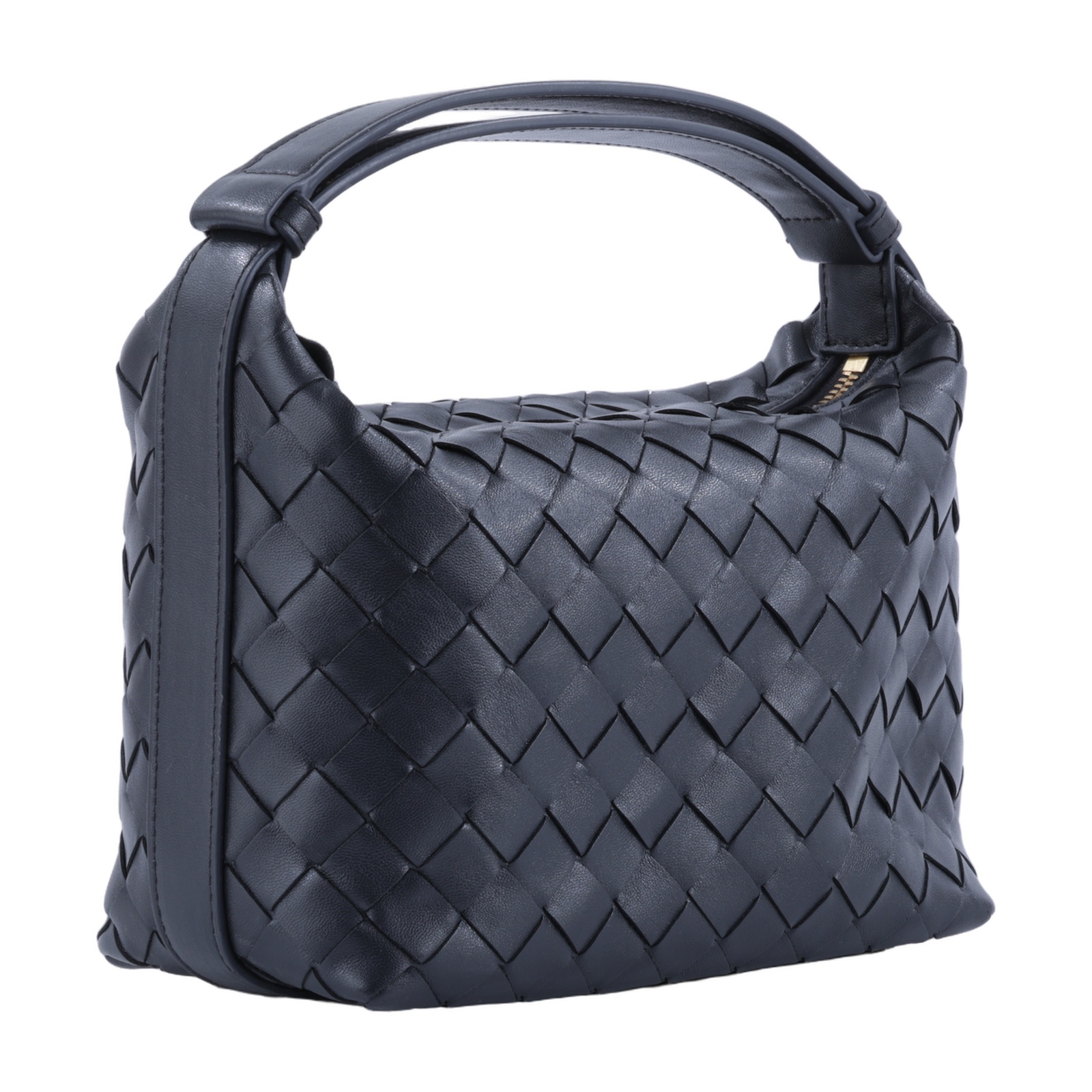 寶緹嘉 BOTTEGA VENETA Wallace 手提包 754443V3IV1 深灰Wallace 防塵袋/購買證明