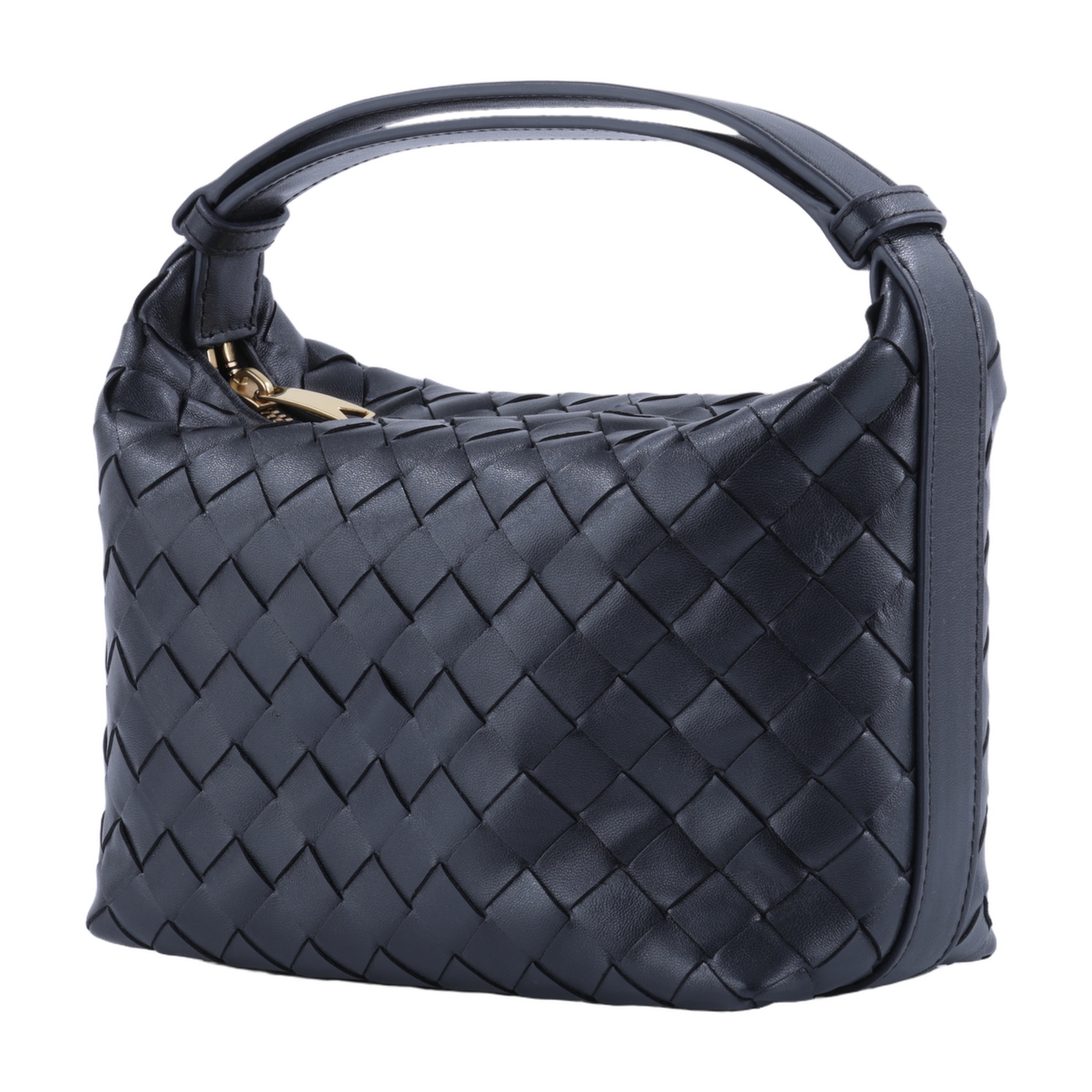 寶緹嘉 BOTTEGA VENETA Wallace 手提包 754443V3IV1 深灰Wallace 防塵袋/購買證明
