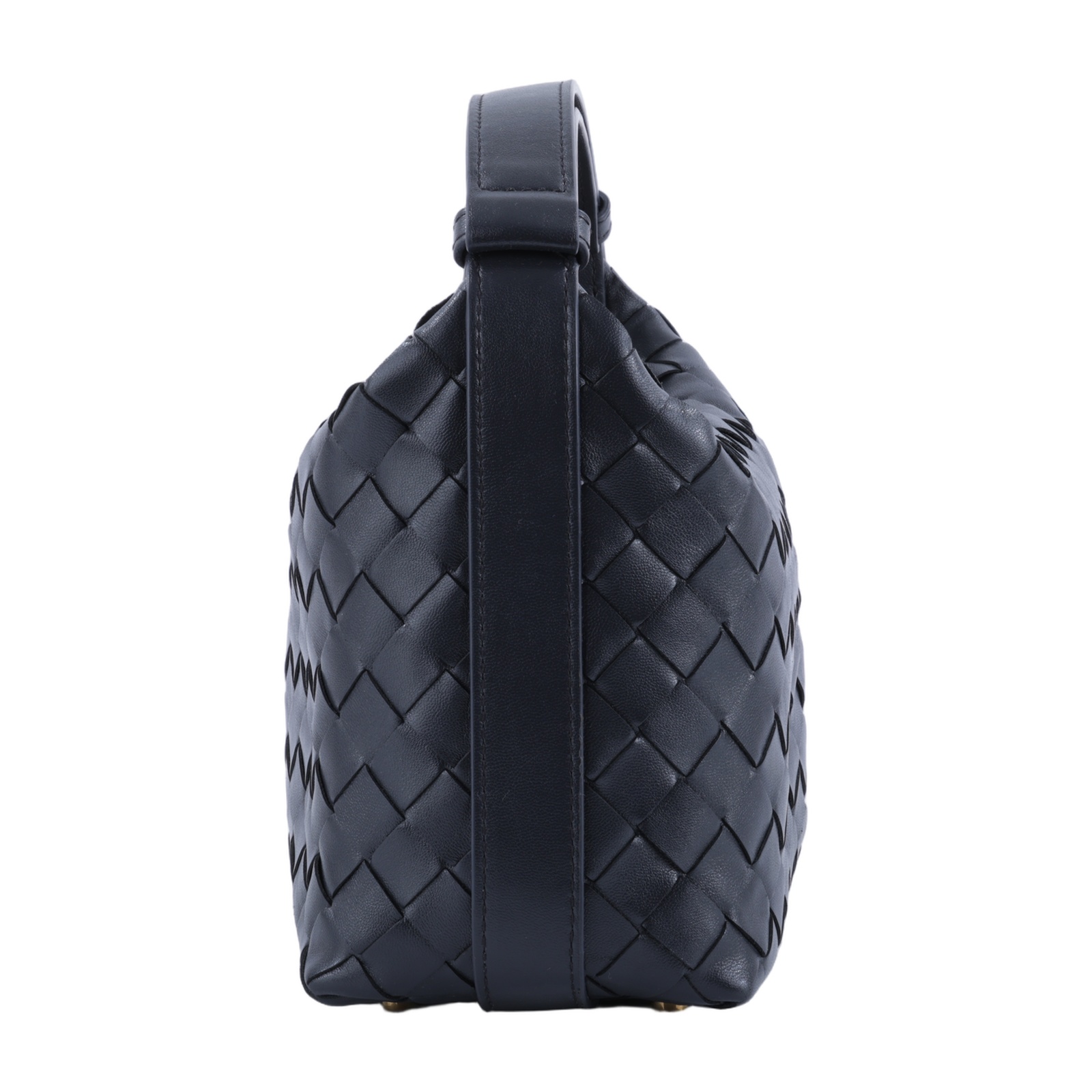 寶緹嘉 BOTTEGA VENETA Wallace 手提包 754443V3IV1 深灰Wallace 防塵袋/購買證明