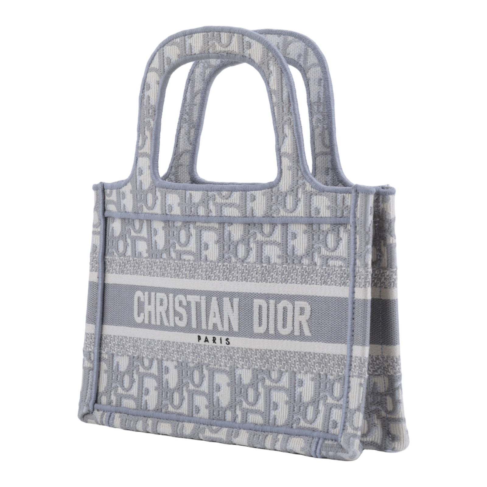 迪奧 CHRISTIAN DIOR Book Tote 迷你 手提 托特包 S5475ZRIW 緹花MINI BOOK TOTE 原廠盒子