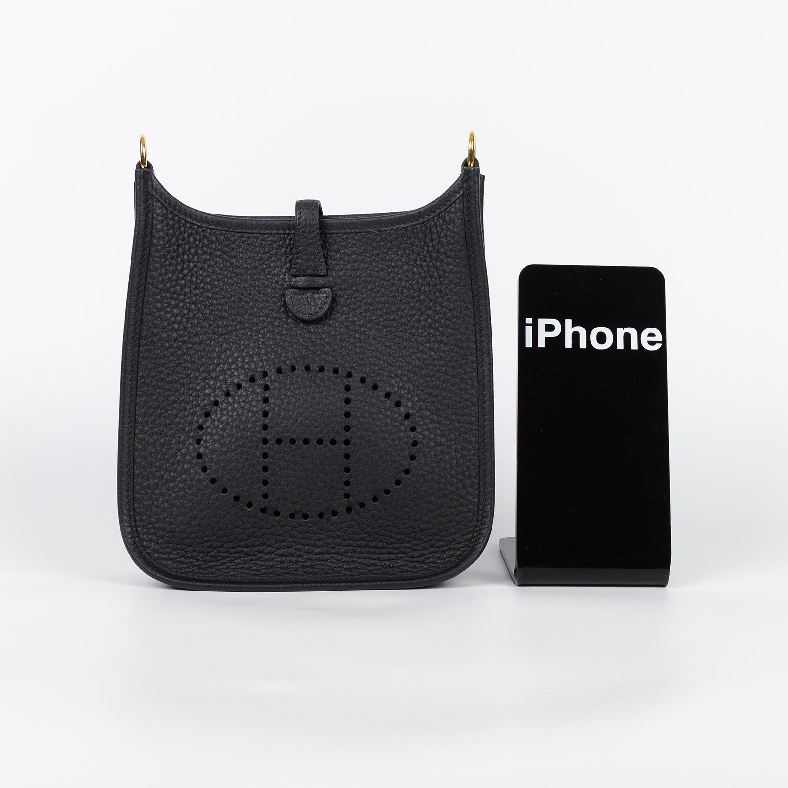 愛馬仕 Hermes Evelyne Bag Mini 伊芙琳包 Evelyne 16 EV16 B MP 007 BC  原廠盒子/防塵袋