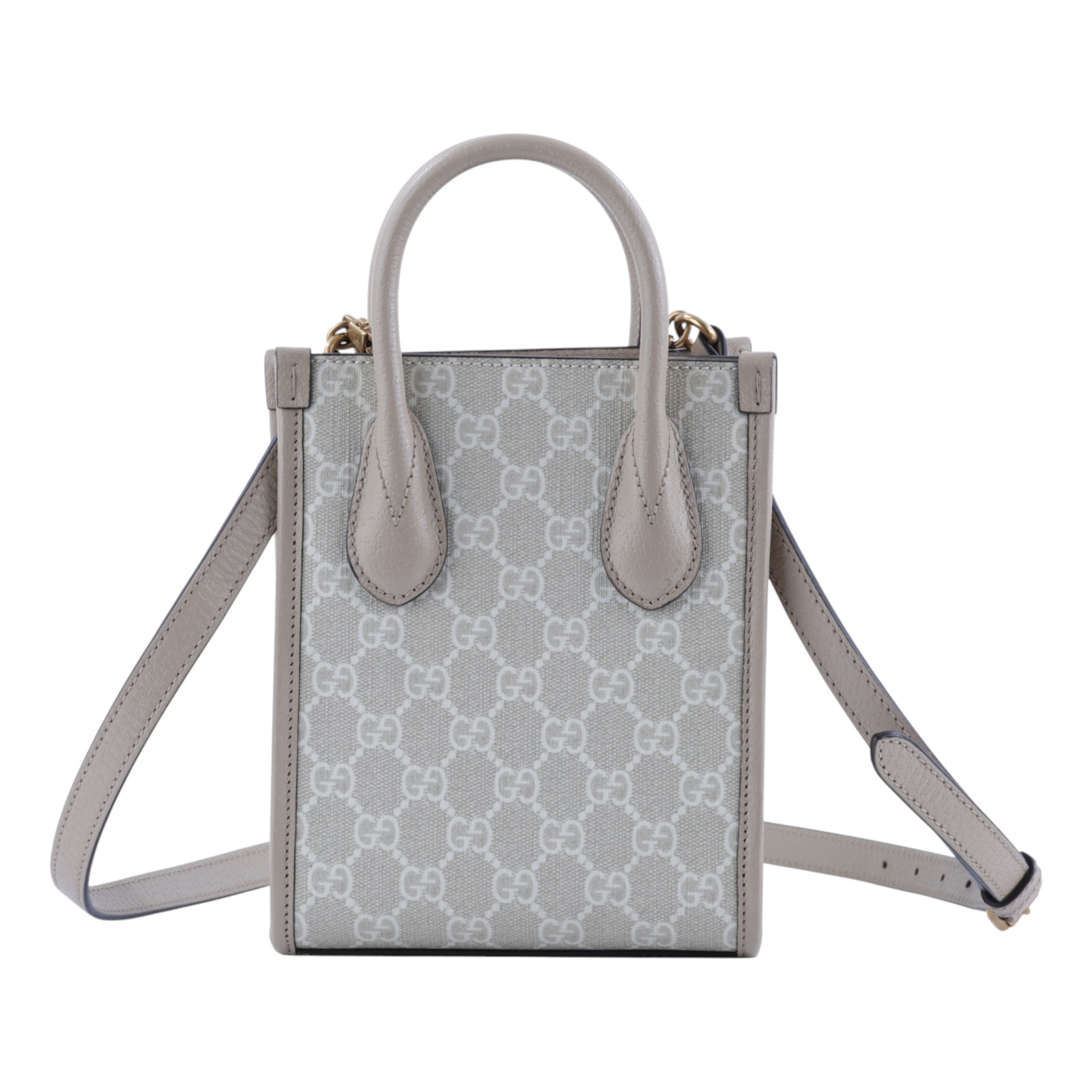 古馳 GUCCI Interlocking G 迷你 手提袋 671623 UULBT 奶茶INTERLOCKING琴譜 原廠盒子/防塵袋/背帶