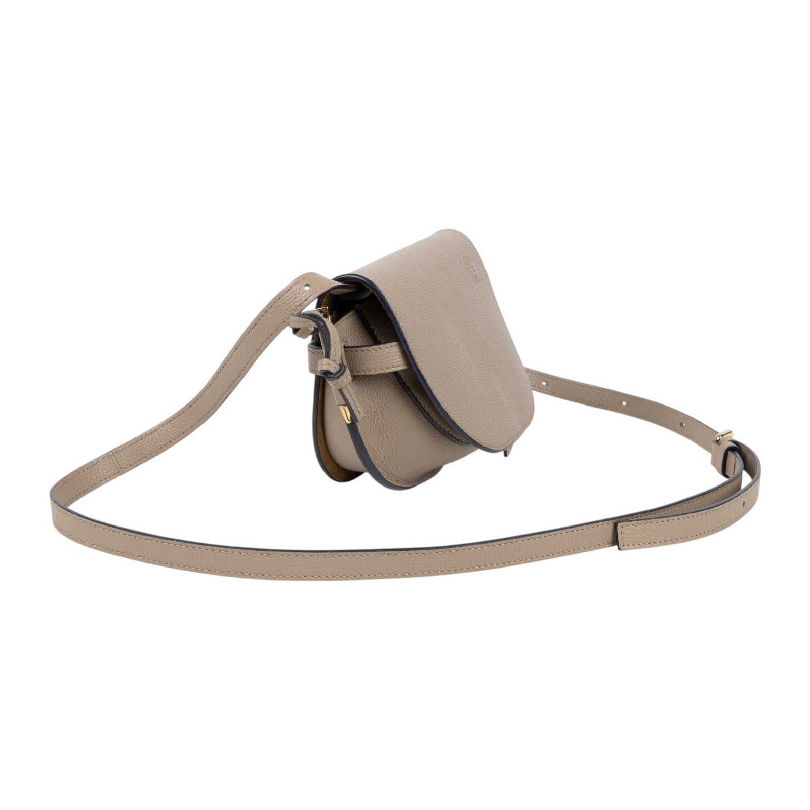 羅意威 LOEWE Mini Gate Dual bag 迷你 小牛皮 肩背包 A650N46X02 沙色GATE MINI 防塵袋/背帶