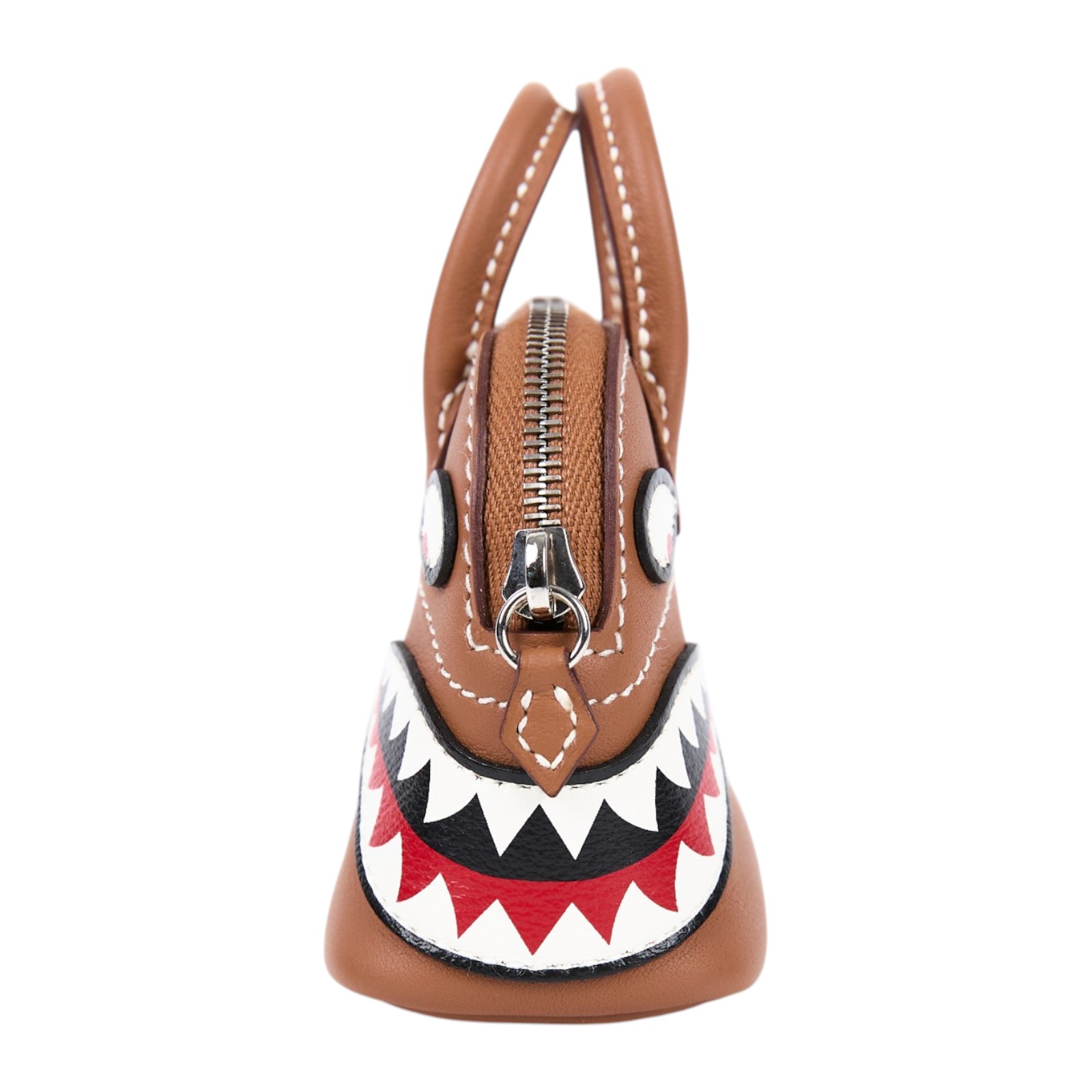 愛馬仕 Hermes Bolide 鯊魚造型 掛飾 金棕色 H085038CK37 /W NN004 KP  原廠盒子/防塵袋/掛繩