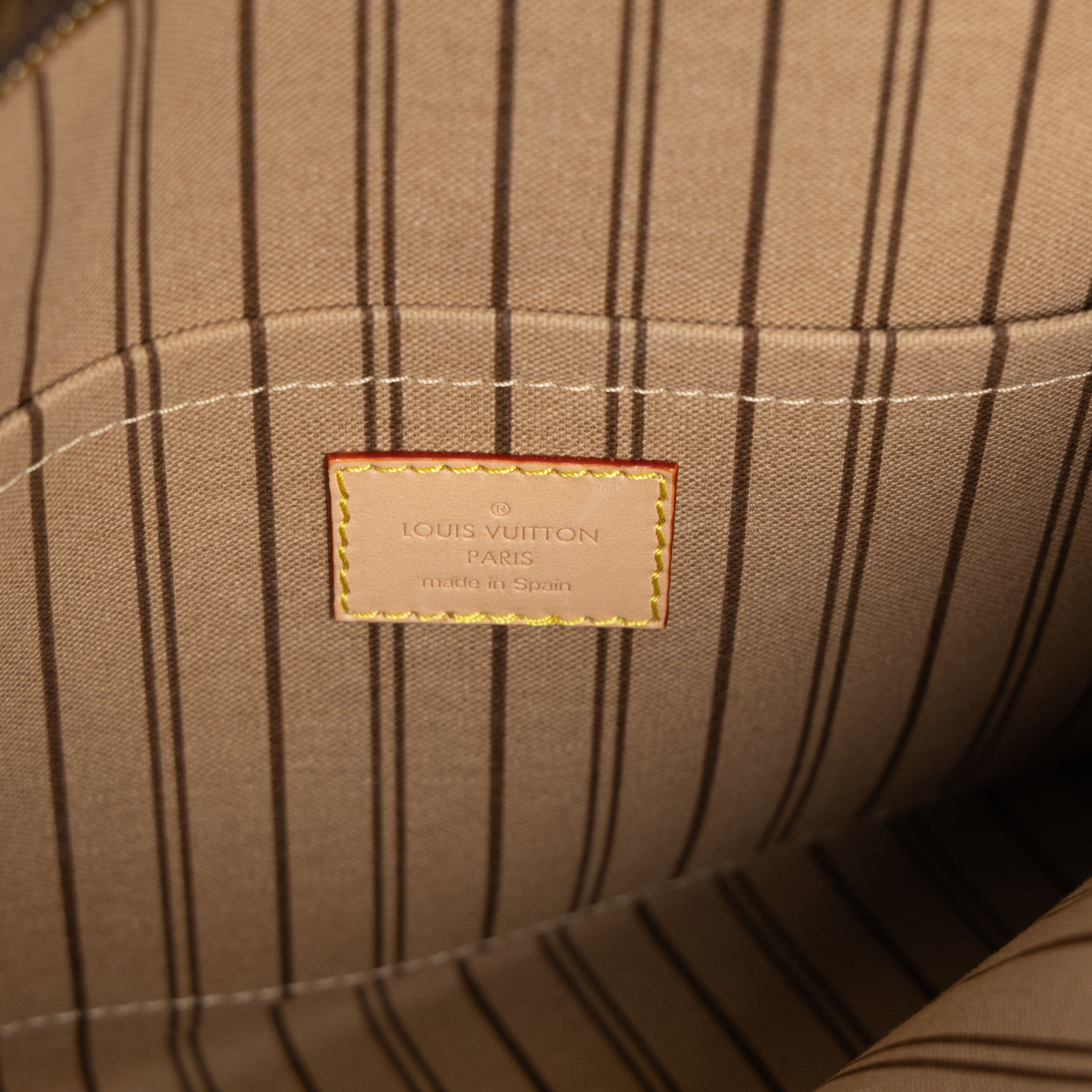 路易威登 LOUIS VUITTON Piano 托特包 經典帆布 2024 秋冬時裝秀系列 M12095 晶片款 原花PIANO 防塵袋