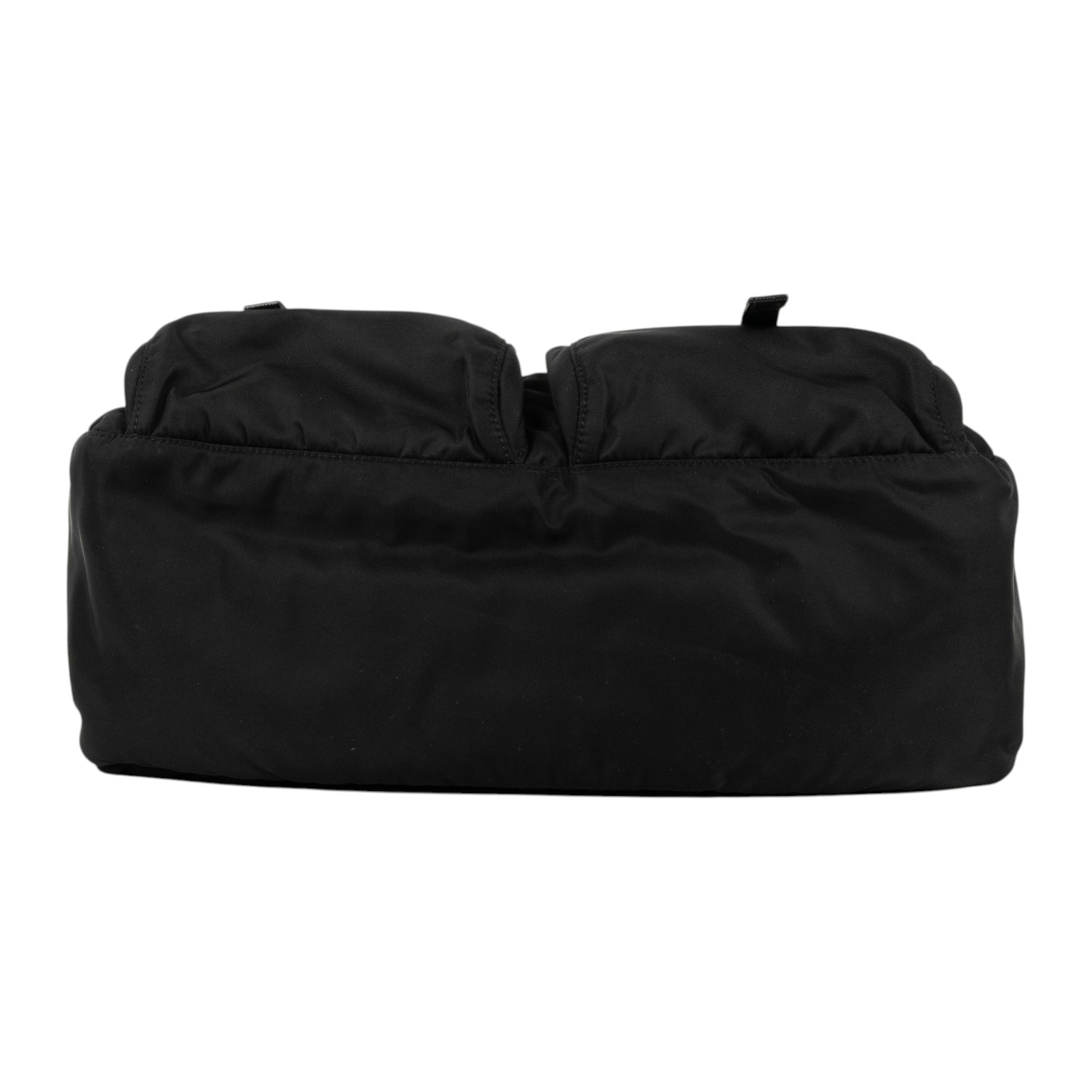普拉達 PRADA Tessuto Nylon 郵差包 肩背包 斜背包 1BD738_V44 黑尼龍郵差包 無附屬品