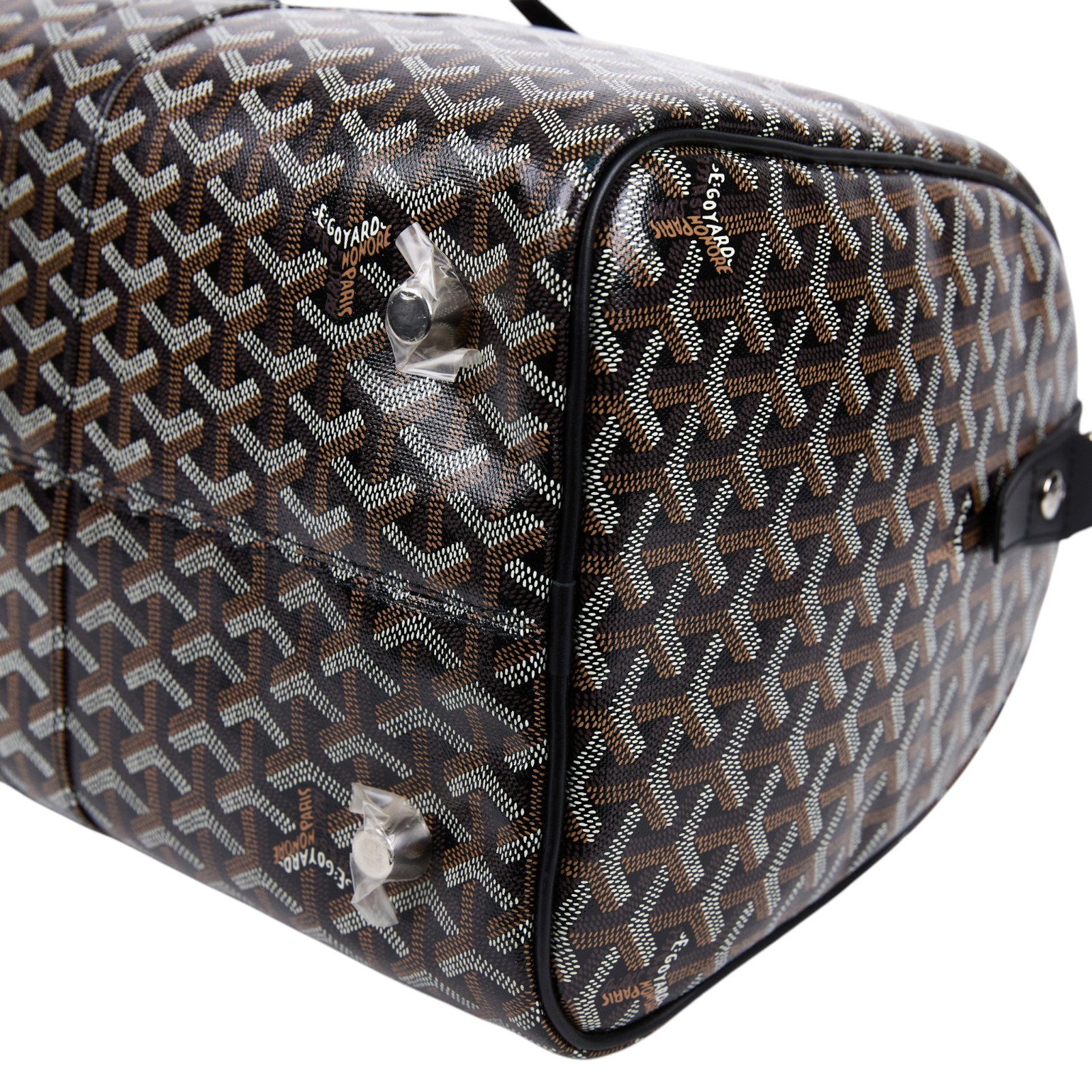 高雅德 GOYARD Boston 45 bag 波士頓包 BOSTON045TY 黑BOSTON 45 鎖組