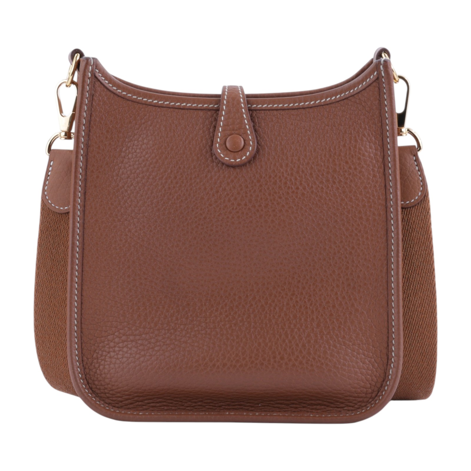 愛馬仕 Hermes Evelyne Bag Mini 伊芙琳包 Evelyne 16 EV16 Z AC 010 AT 金棕EVELYNE MINI 防塵袋