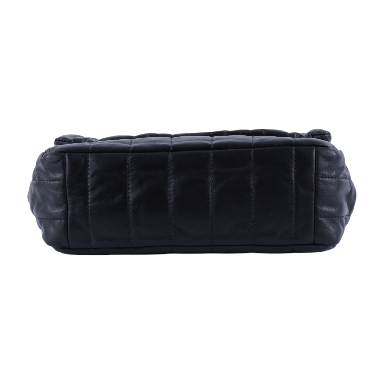 巴黎世家 BALENCIAGA Monaco Mini 摺疊 鍊帶包 7816722AASE 黑銀MONACO翻蓋鍊包 防塵袋