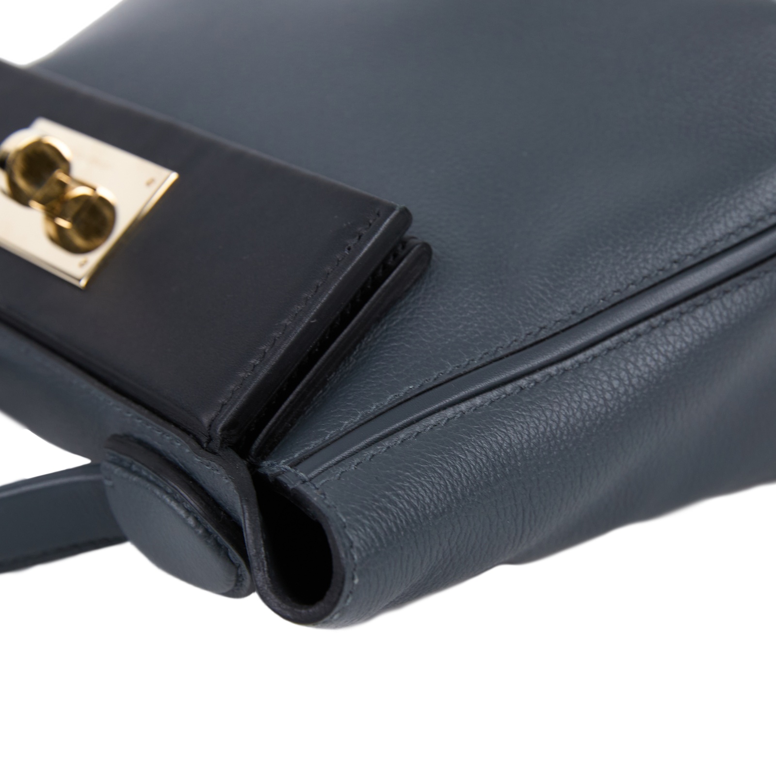 愛馬仕 Hermes 24/24 21 手提包 金色五金 霧霾灰色 黑色 H085157CPAF /WIT571CK  原廠盒子/防塵袋/購買證明正本/雨衣/背帶