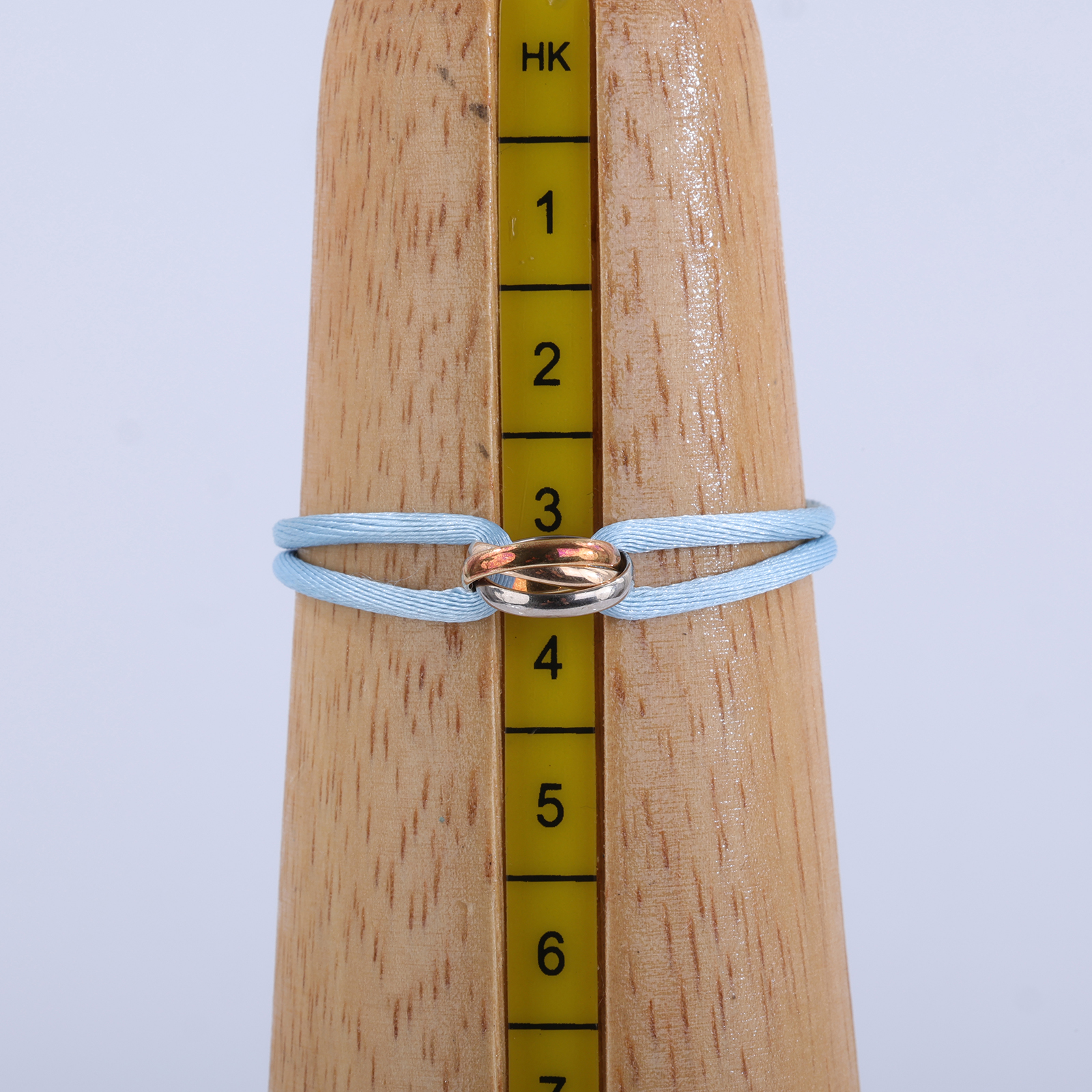 卡地亞 CARTIER Trinity 手環 B6016700 三環藍繩手鍊 保證卡