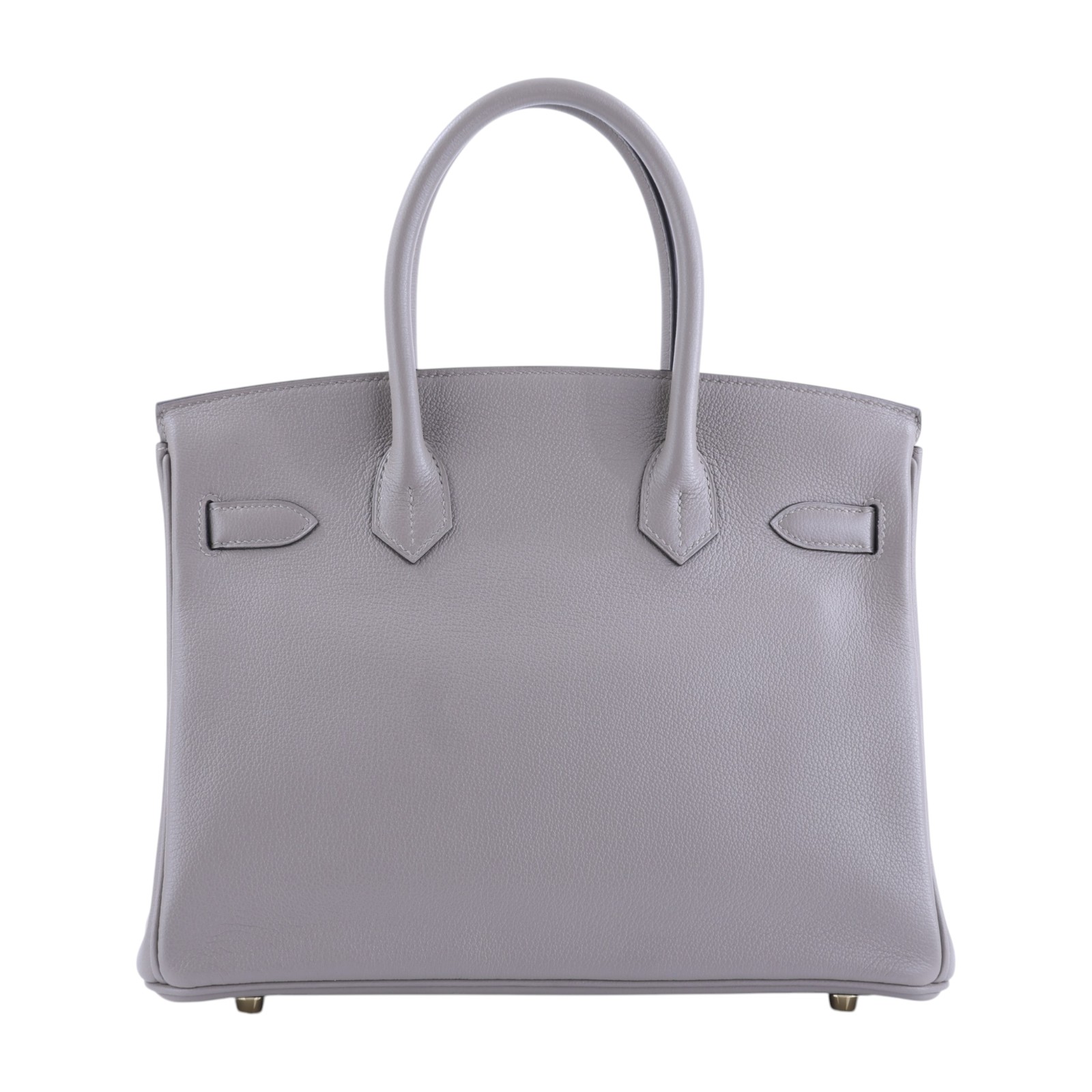 愛馬仕 Hermes Birkin Bag 柏金包 30 金色五金 瀝青灰色 H073437CCM8 /M8  原廠盒子/防塵袋/鎖組/購買證明正本/雨衣