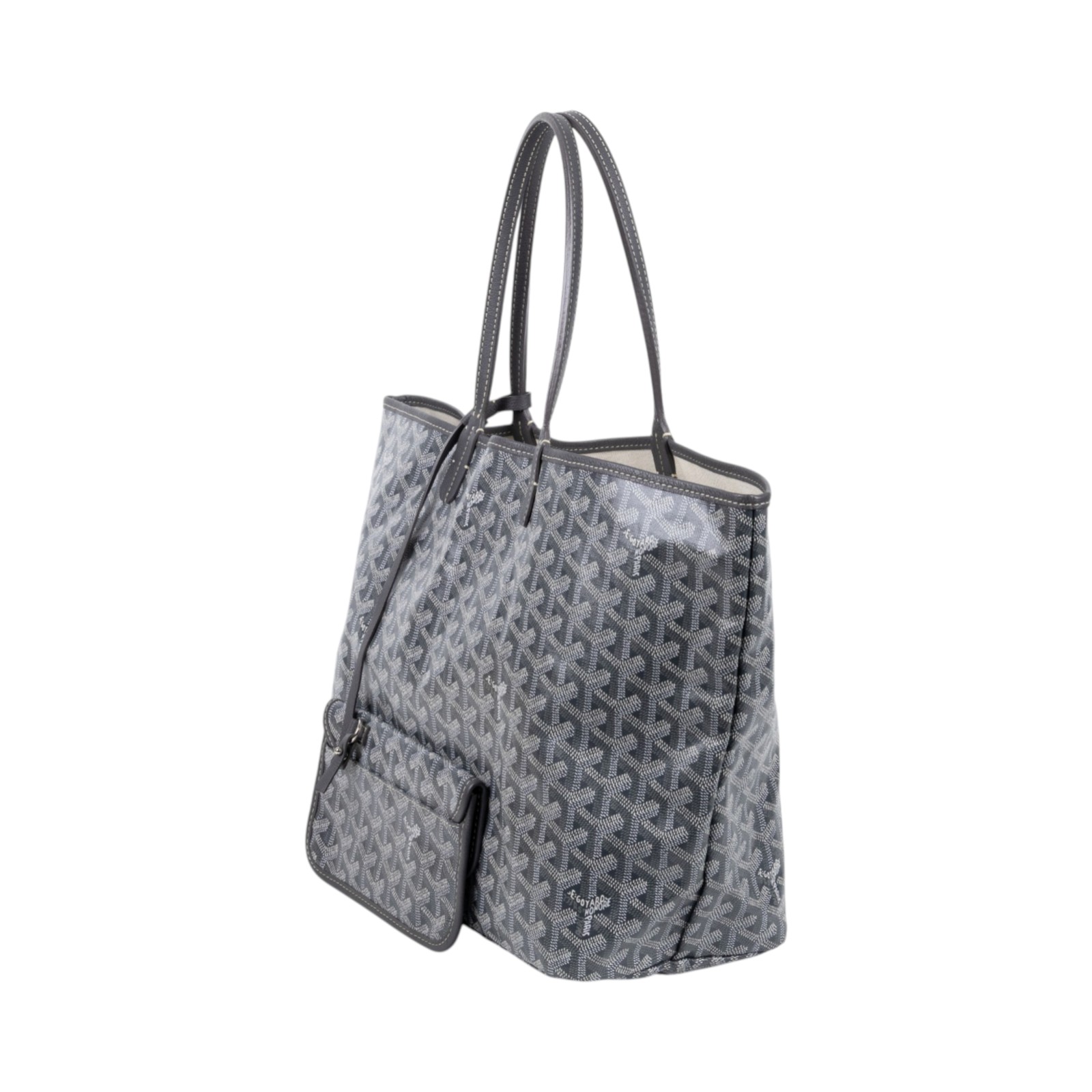 高雅德 GOYARD Saint Louis PM Bag 托特包 STLOUIPMLTY 灰Saint louis PM 防塵袋/內袋