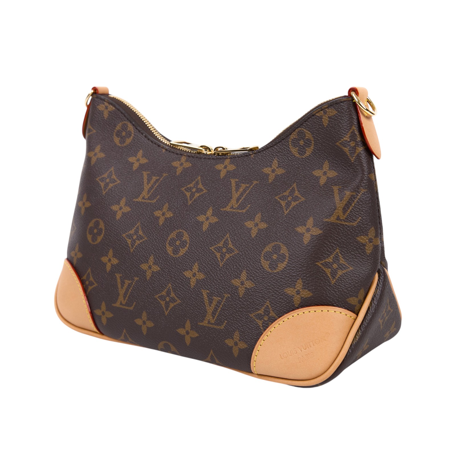 路易威登 LOUIS VUITTON Boulogne 牛角包 手提 斜肩背包 M45832 晶片款 原花Boulogne PM 防塵袋/背帶2
