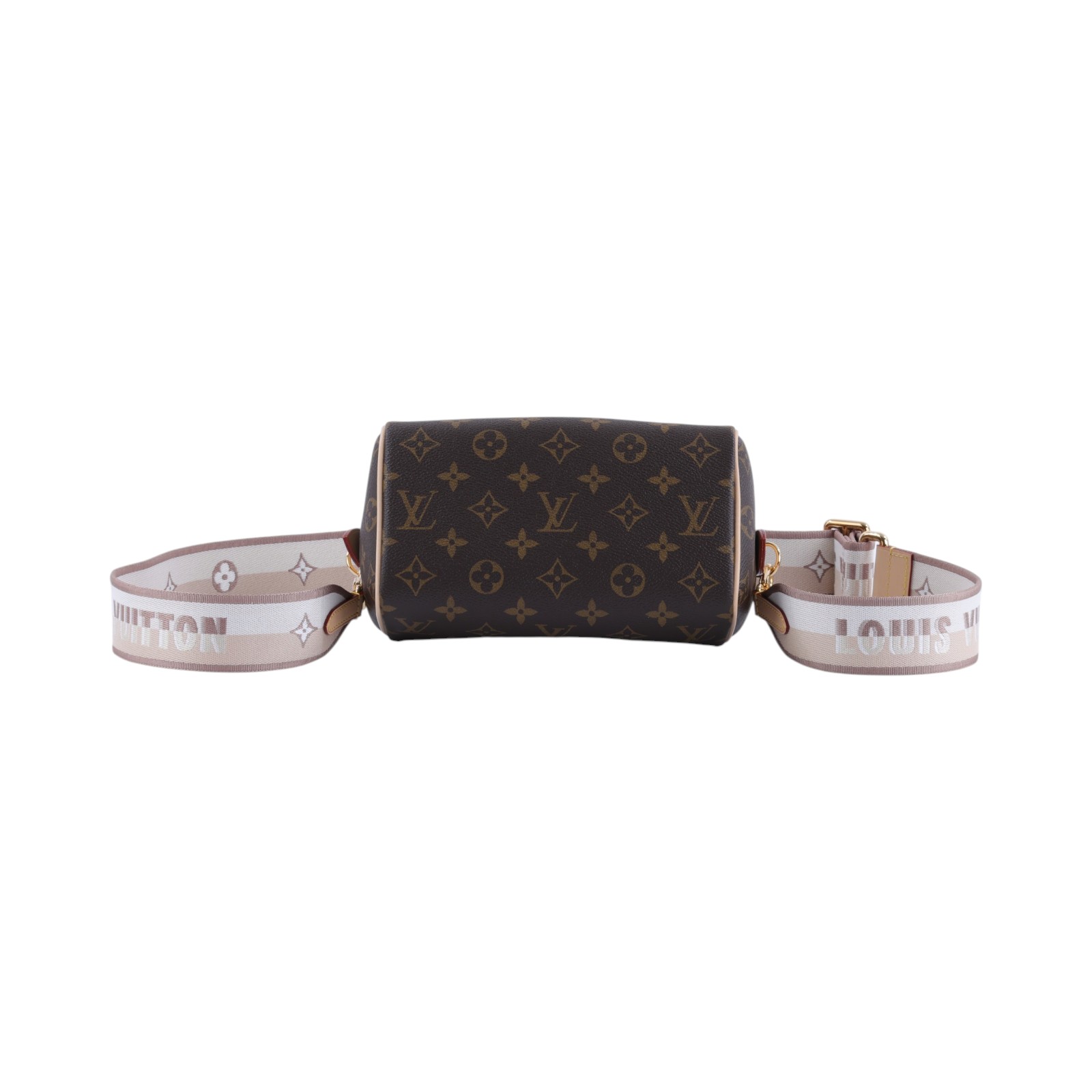路易威登 LOUIS VUITTON Speedy Bandoulière 20 米色 帆布 手提 斜背 波士頓包 M46222 晶片款  原廠盒子/防塵袋/鎖組/背帶/購買證明