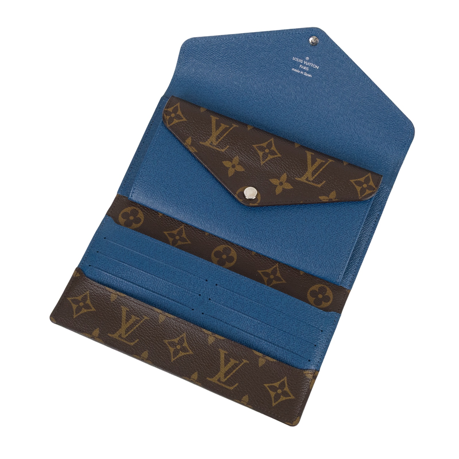路易威登 LOUIS VUITTON Portefeuille Marie-Lou 長夾 錢包 M60431 原花拚藍Marie-Lou 長夾 防塵袋
