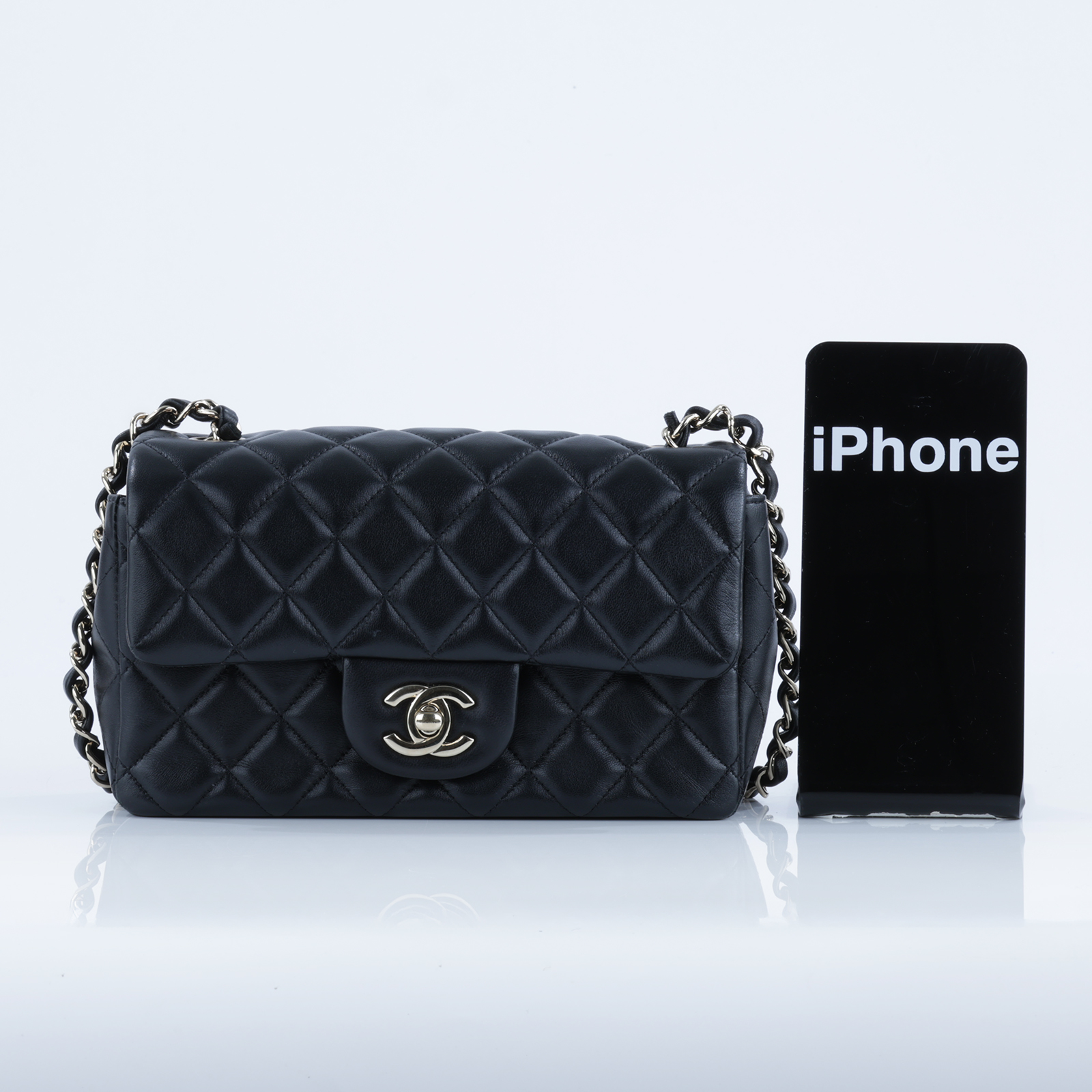 香奈兒 CHANEL CF 迷你 口蓋包 A69900 晶片款 黑羊COCO20 防塵袋/原廠盒子