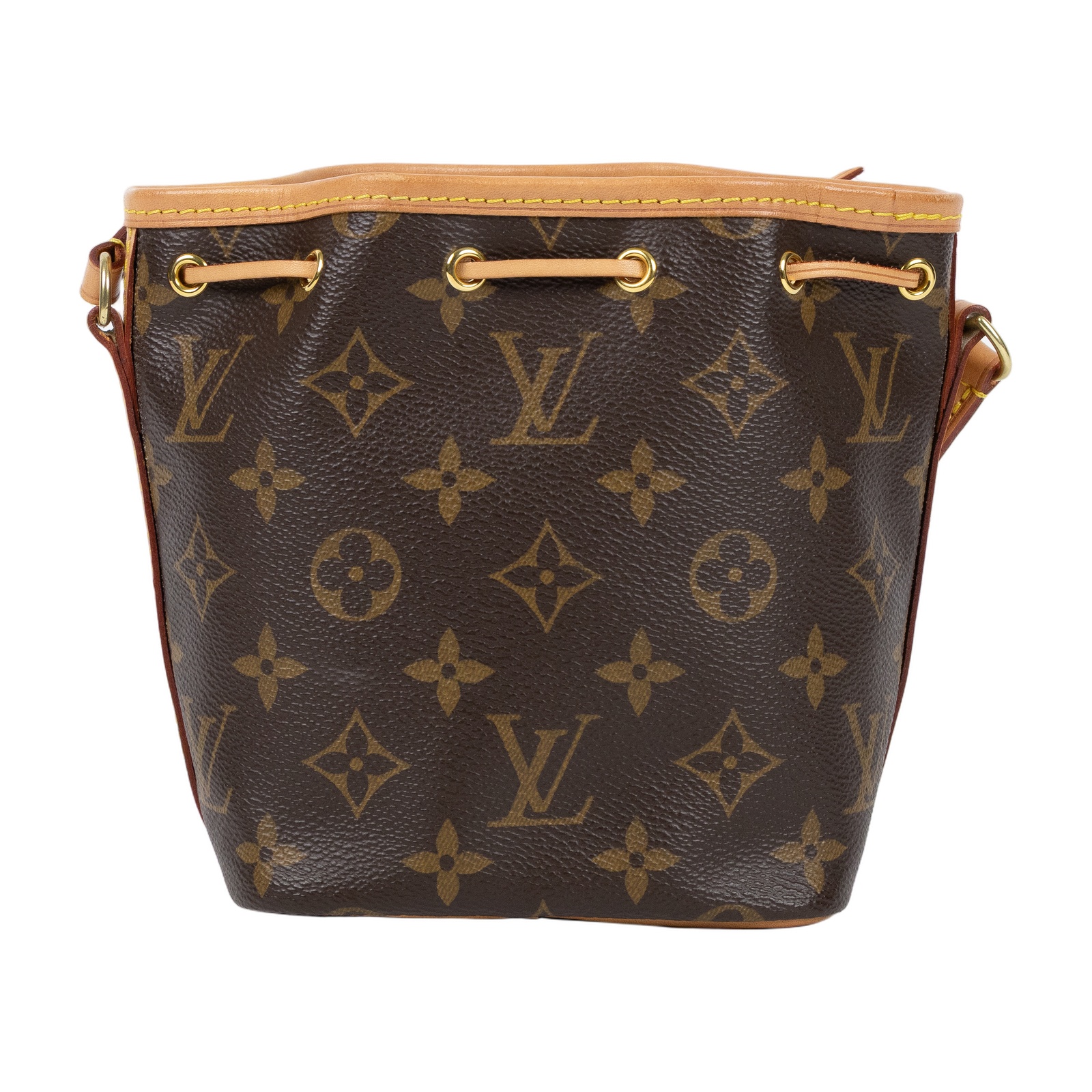路易威登 LOUIS VUITTON Nano Noé 舊款 束口水桶包 M41346 原花NANO NOE舊版 防塵袋
