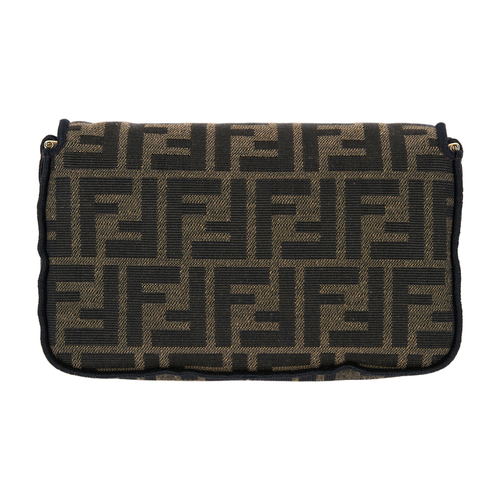 芬迪 FENDI Baguette  8BS017A6V5 棕FF迷你法棍包 防塵袋/背帶