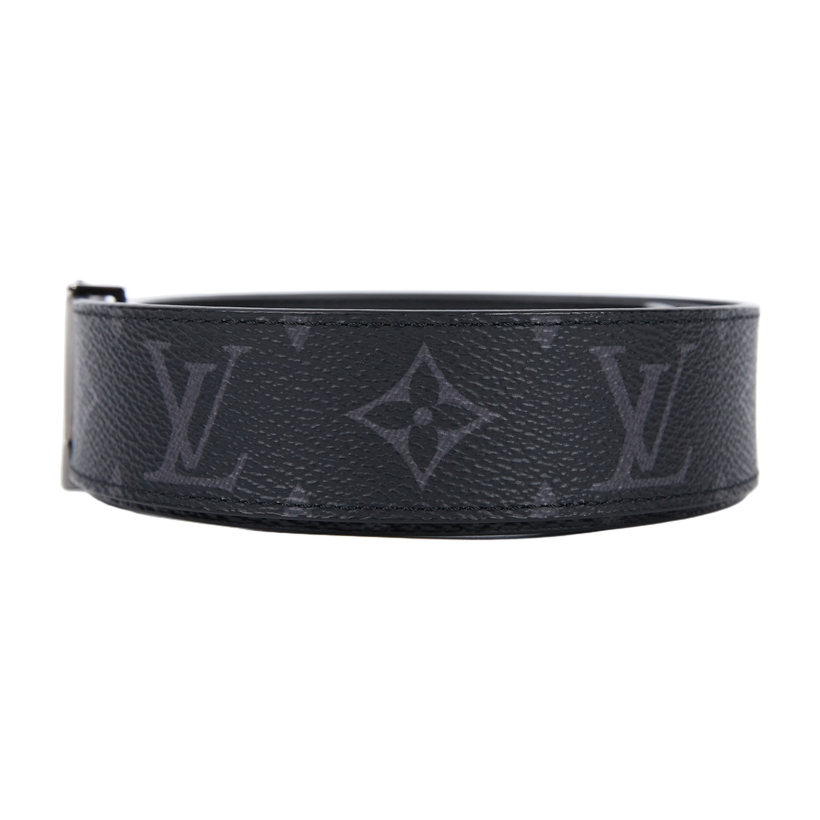 路易威登 LOUIS VUITTON LV Initiales 35毫米 皮帶 M4484V 黑原花皮帶 原廠盒子/防塵袋