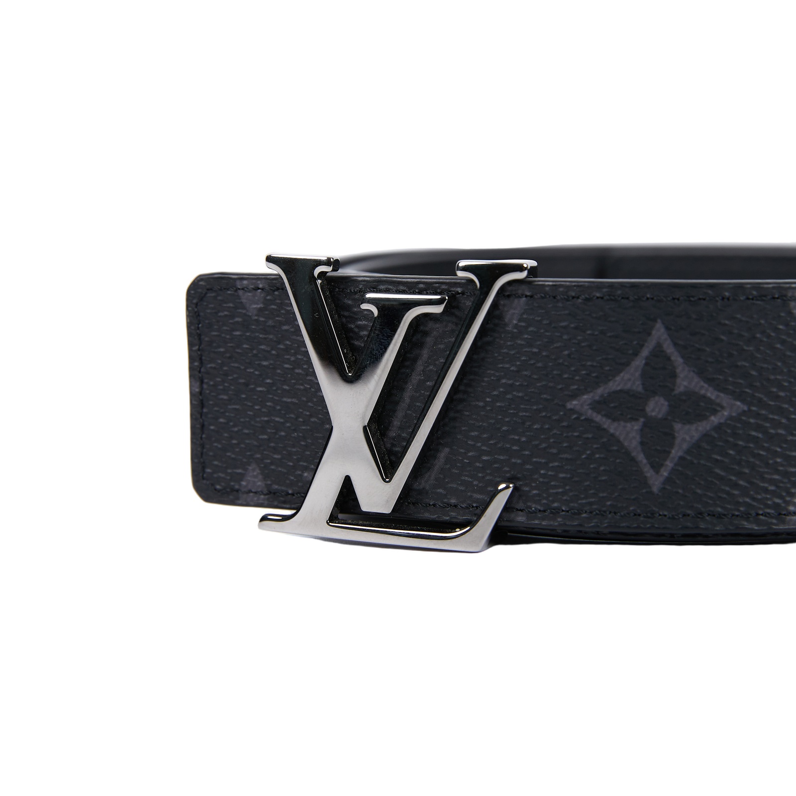 路易威登 LOUIS VUITTON LV Initiales 35毫米 皮帶 M4484V 黑原花皮帶 原廠盒子/防塵袋