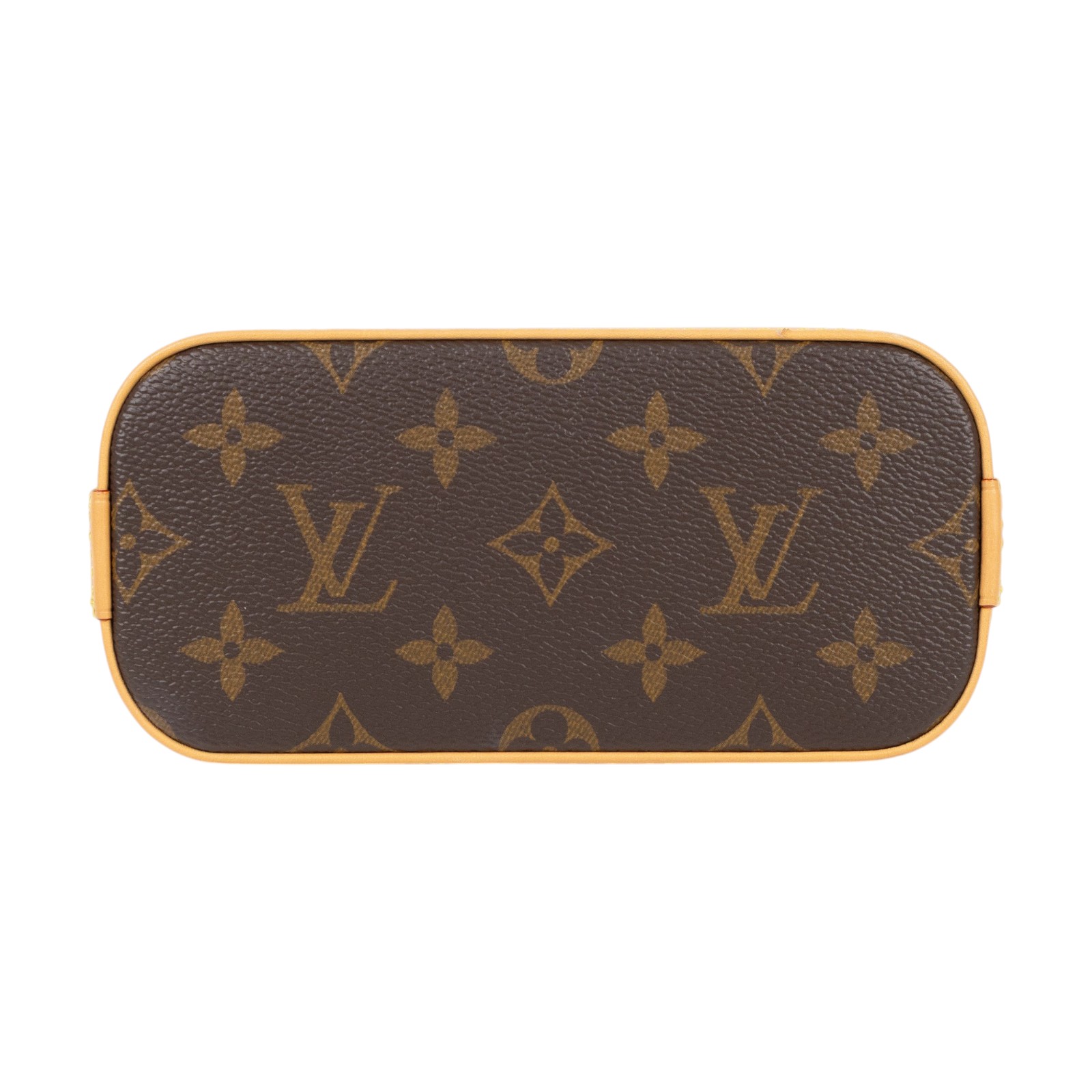 路易威登 LOUIS VUITTON Nano Alma 貝殼包 經典帆布 M82717 晶片款 原花Nano Alma 原廠盒子/防塵袋/背帶