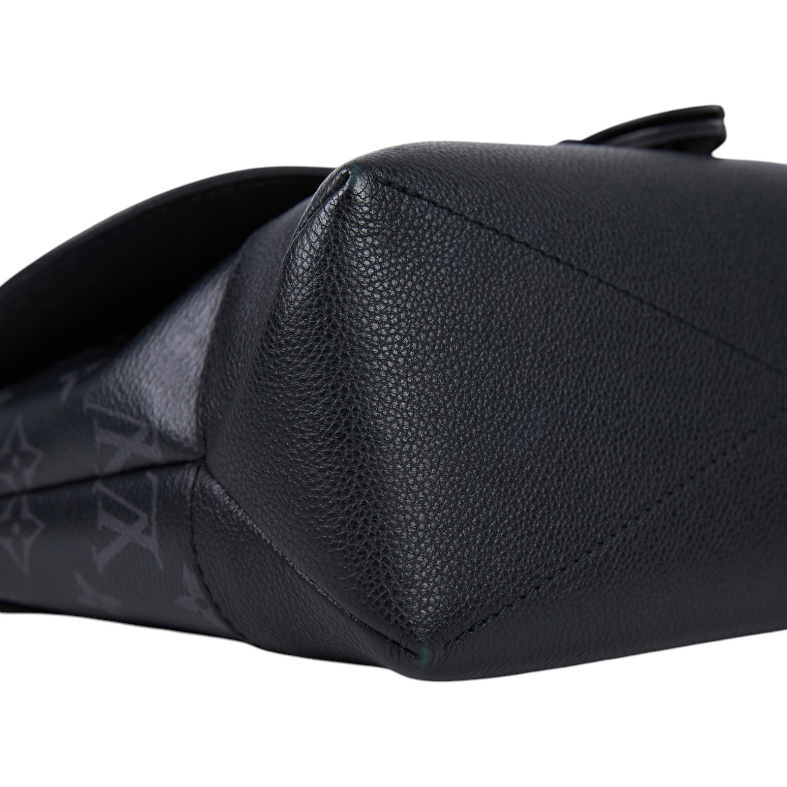 路易威登 LOUIS VUITTON Saumur 郵差包 M45911 晶片款 黑老花SAUMUR郵差包 原廠盒子/防塵袋/背帶