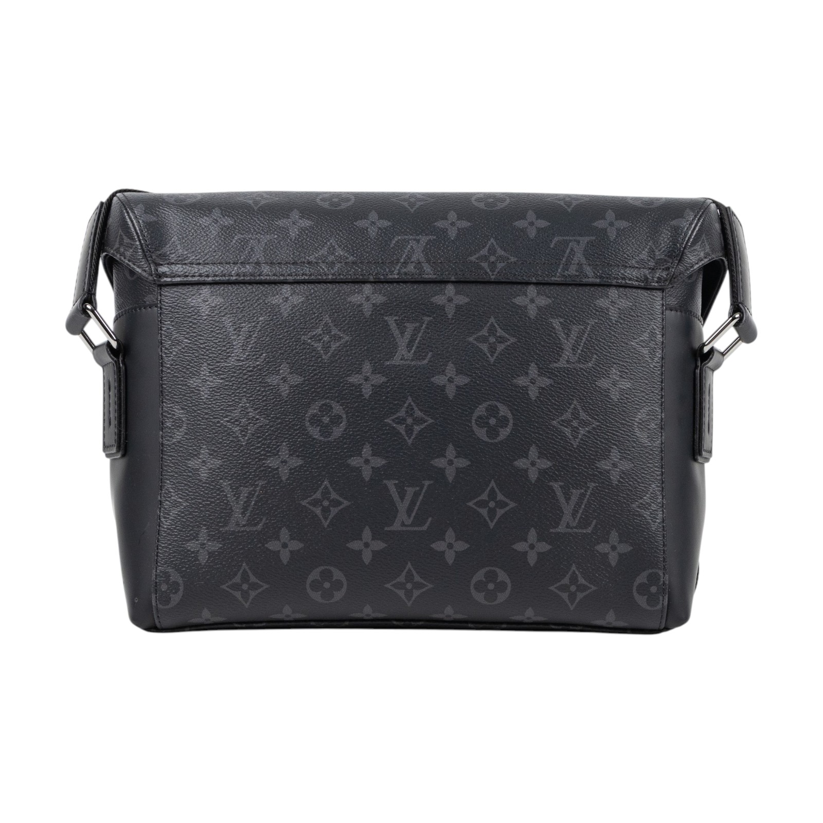 路易威登 LOUIS VUITTON Messenger PM Voyager Eclipse帆布 肩背 郵差包 黑色 M40511  防塵袋