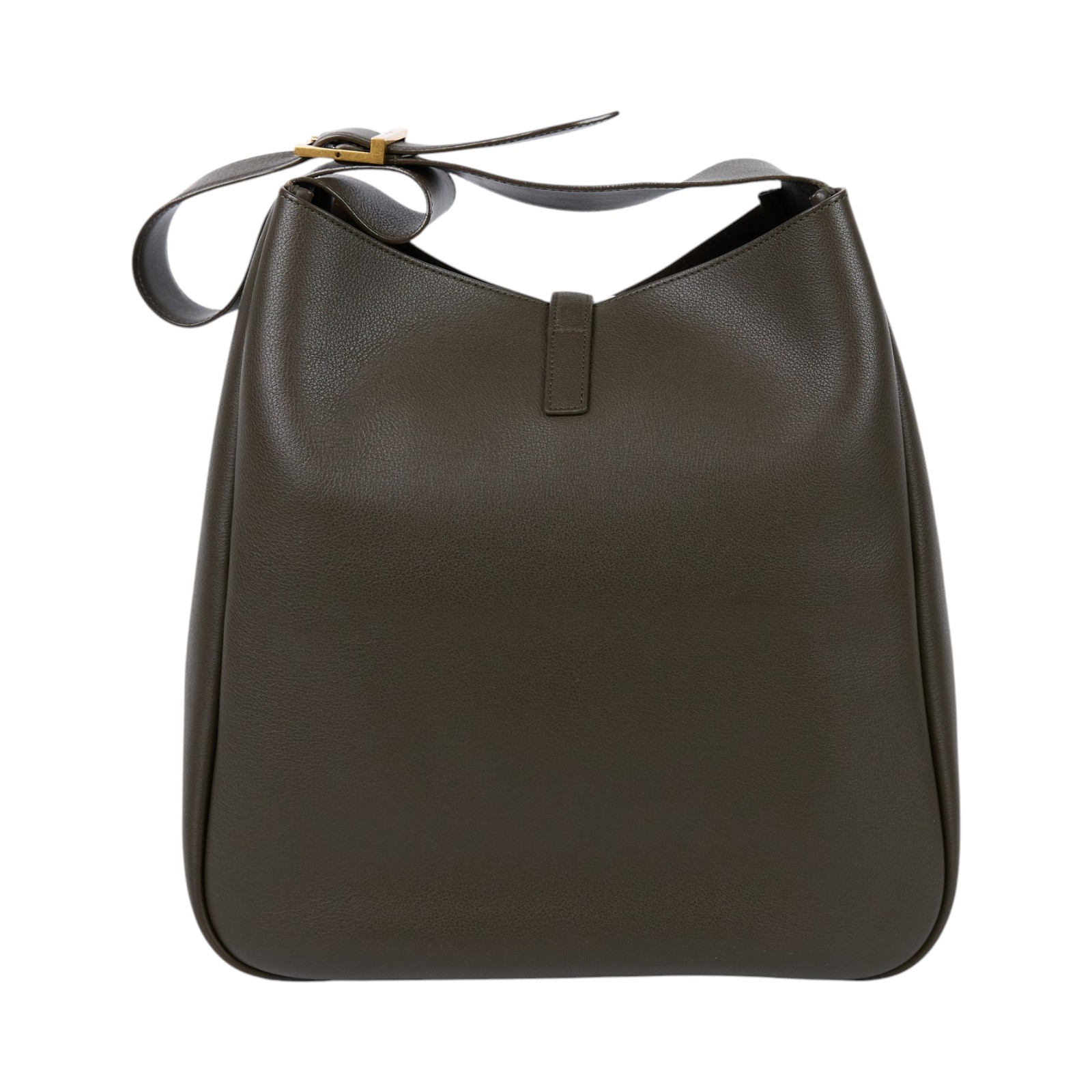 聖羅蘭 YSL SAINT LAURENT LE 5 À 7 滑面皮革 柔軟 大型 手袋 手提 肩背包 753837AAAUQ  無附屬品