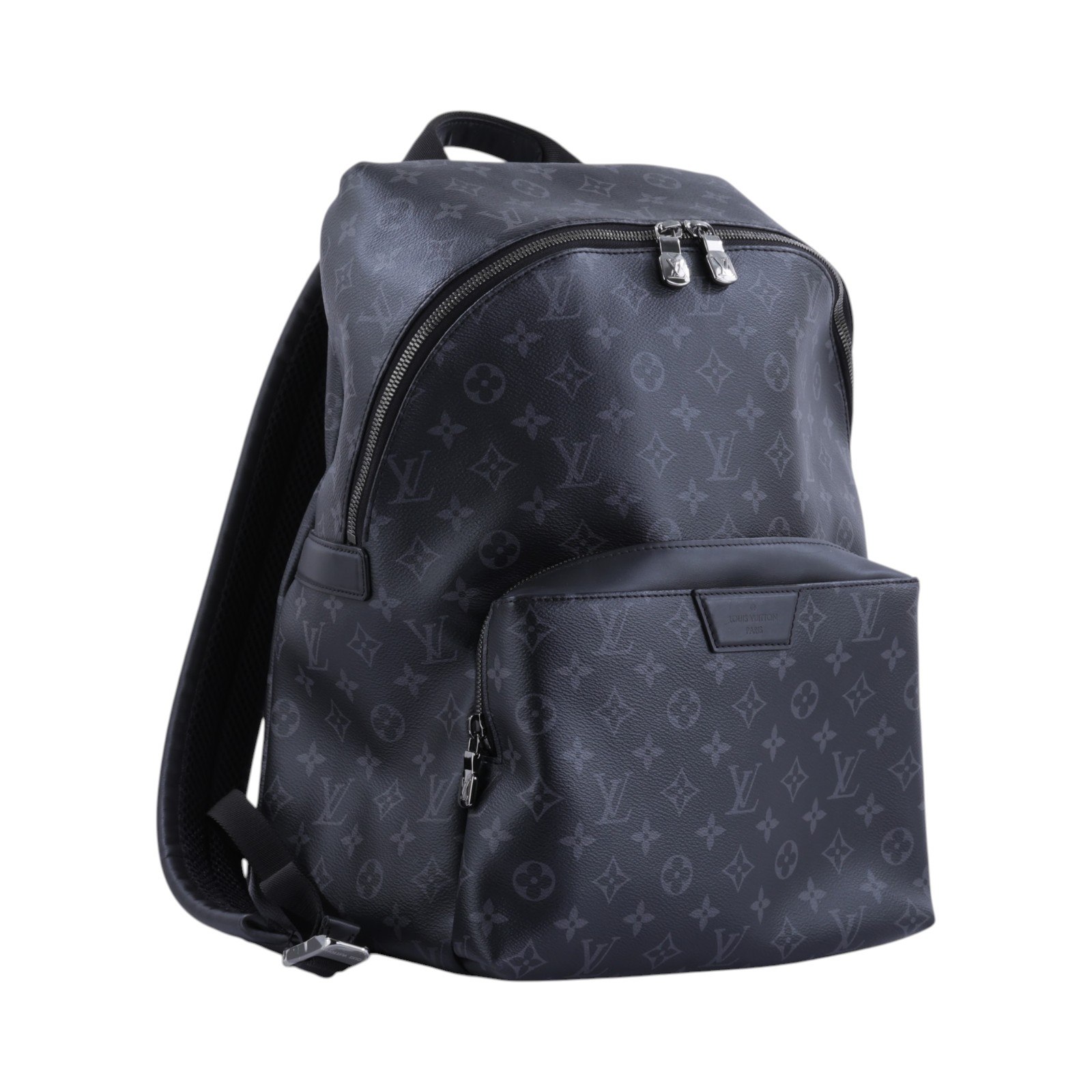 路易威登 LOUIS VUITTON Discovery 後背包 M43186 晶片款 黑原花DISCOVERY後背包 PM 原廠盒子/防塵袋/購買證明