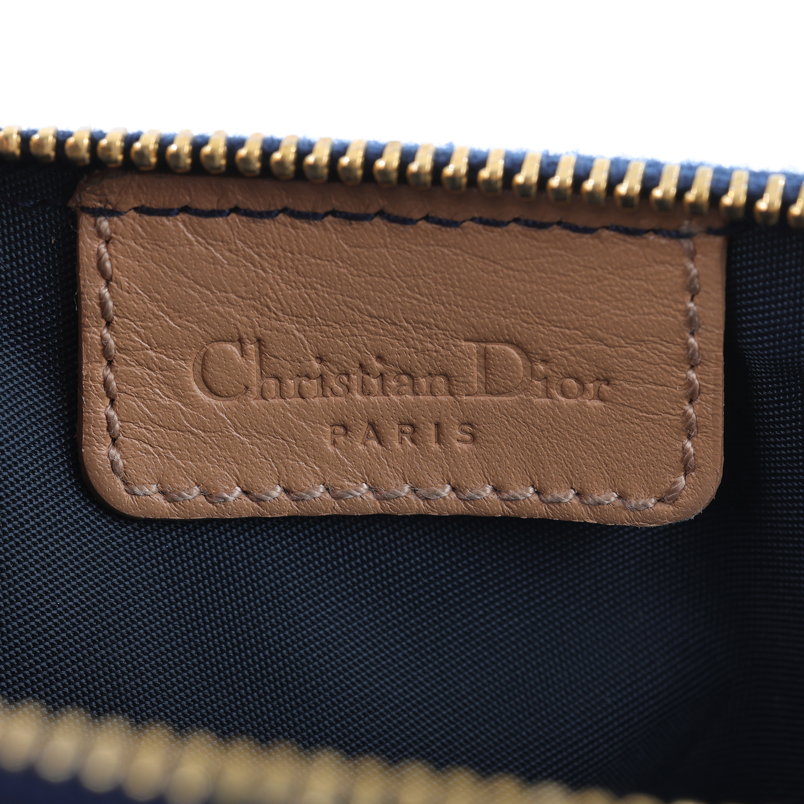 迪奧 CHRISTIAN DIOR Mini Saddle Bag 迷你 手提包 馬鞍包 腋下包  深單寧SADDLE腋下包 無附屬品