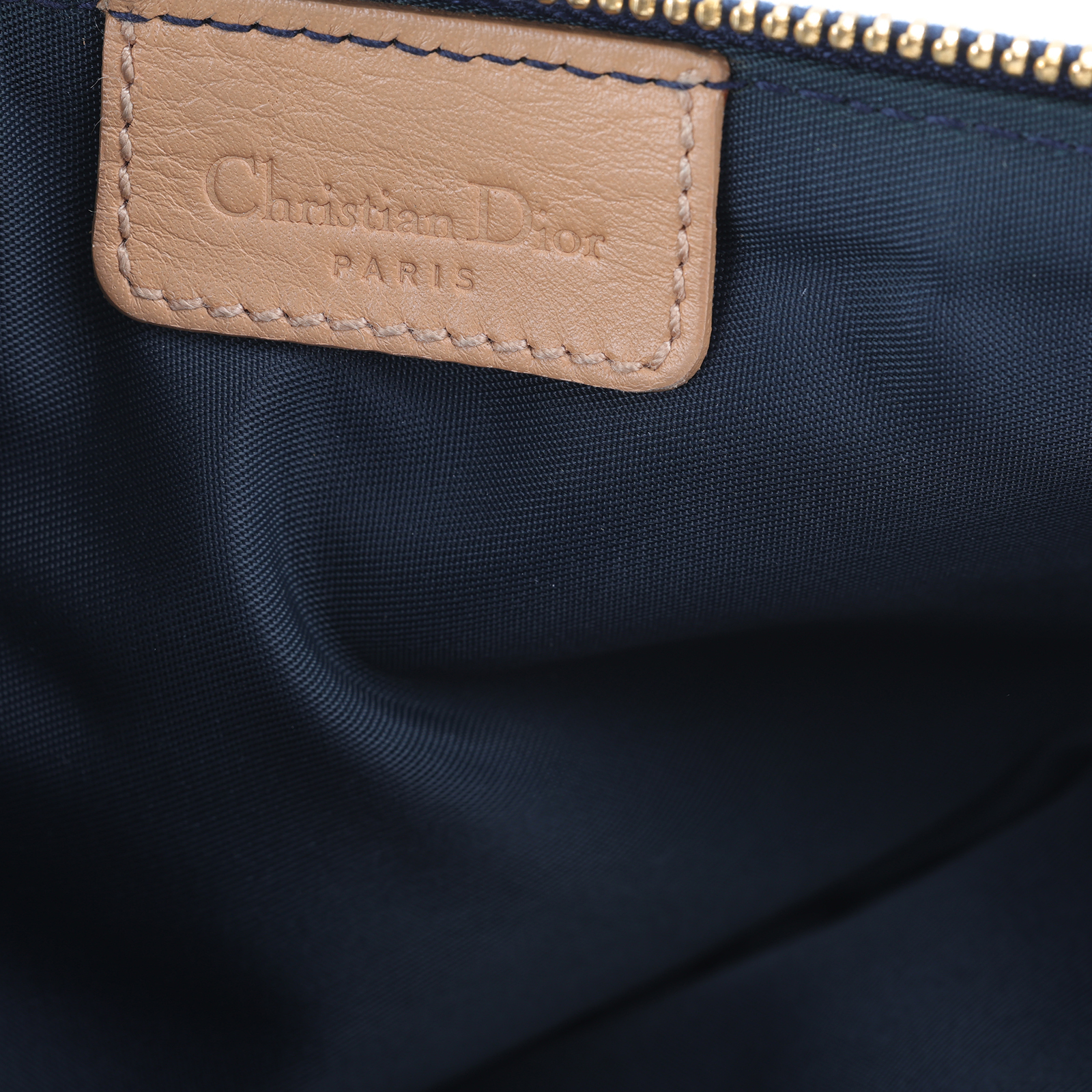 迪奧 CHRISTIAN DIOR Mini Saddle Bag 迷你 手提包 馬鞍包 腋下包  深單寧SADDLE腋下包 無附屬品