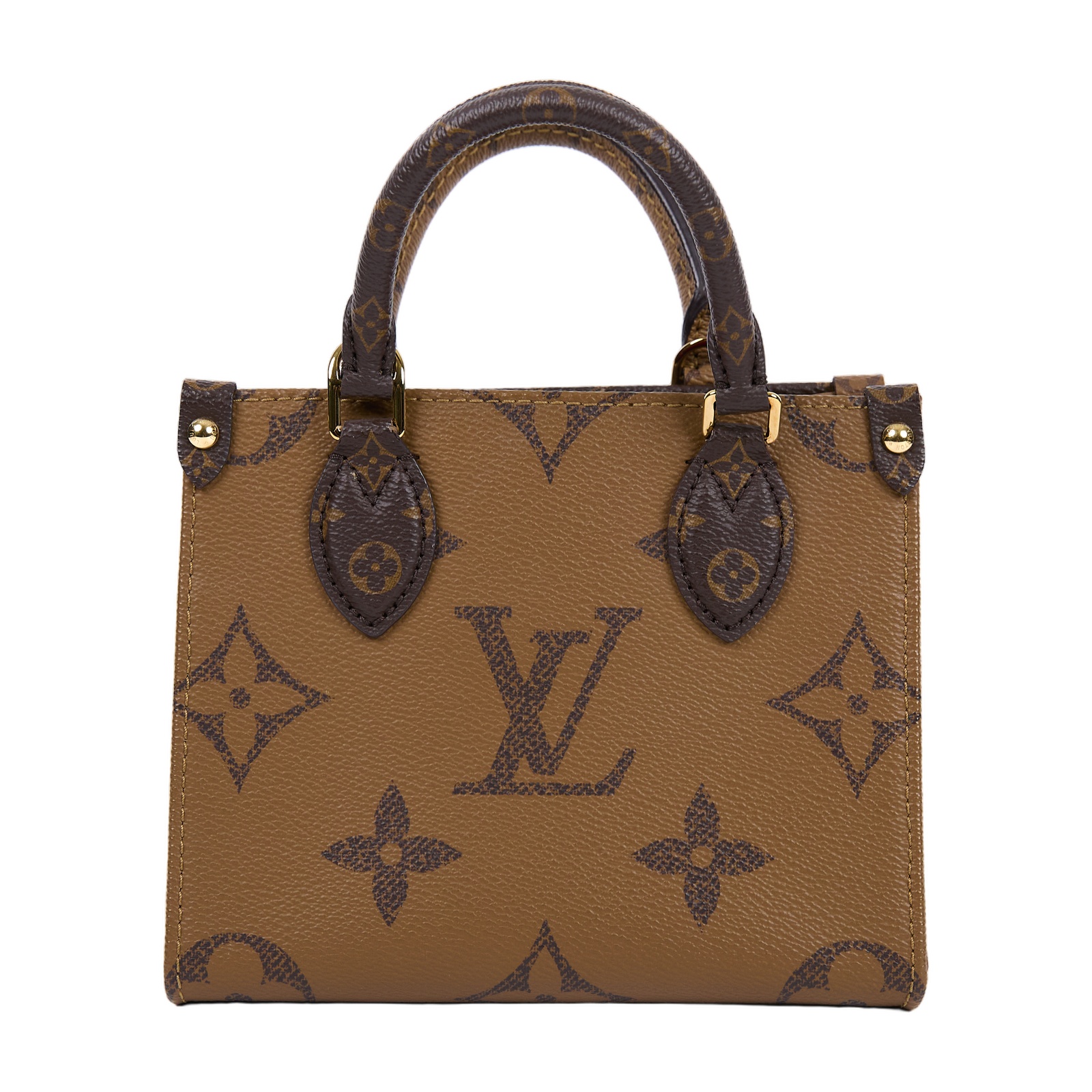 路易威登 LOUIS VUITTON OnTheGo BB 迷你 手提袋 單肩包 經典帆布 M46839 晶片款  防塵袋/國外購買證明/背帶