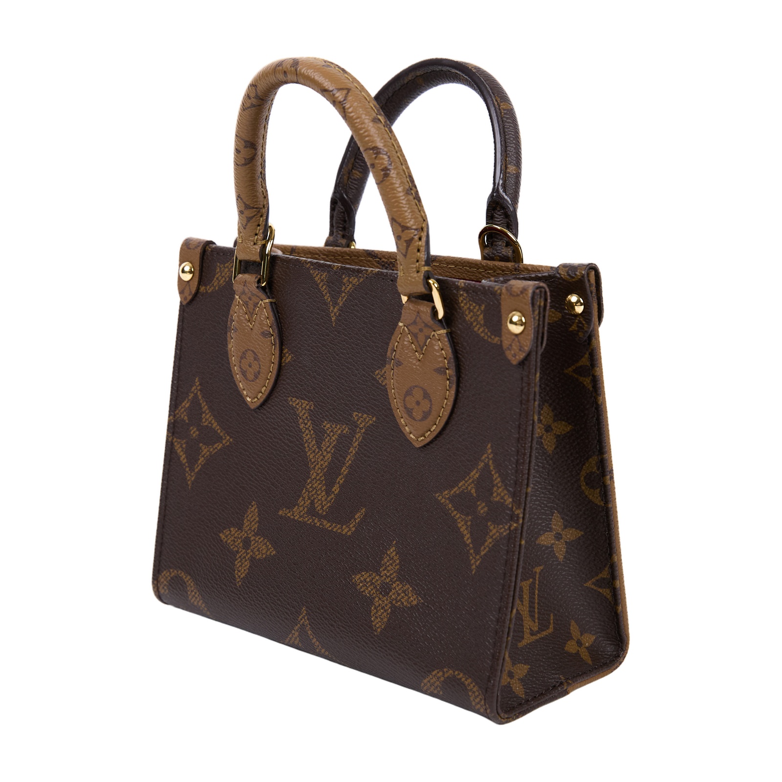 路易威登 LOUIS VUITTON OnTheGo BB 迷你 手提袋 單肩包 經典帆布 M46839 晶片款  防塵袋/國外購買證明/背帶