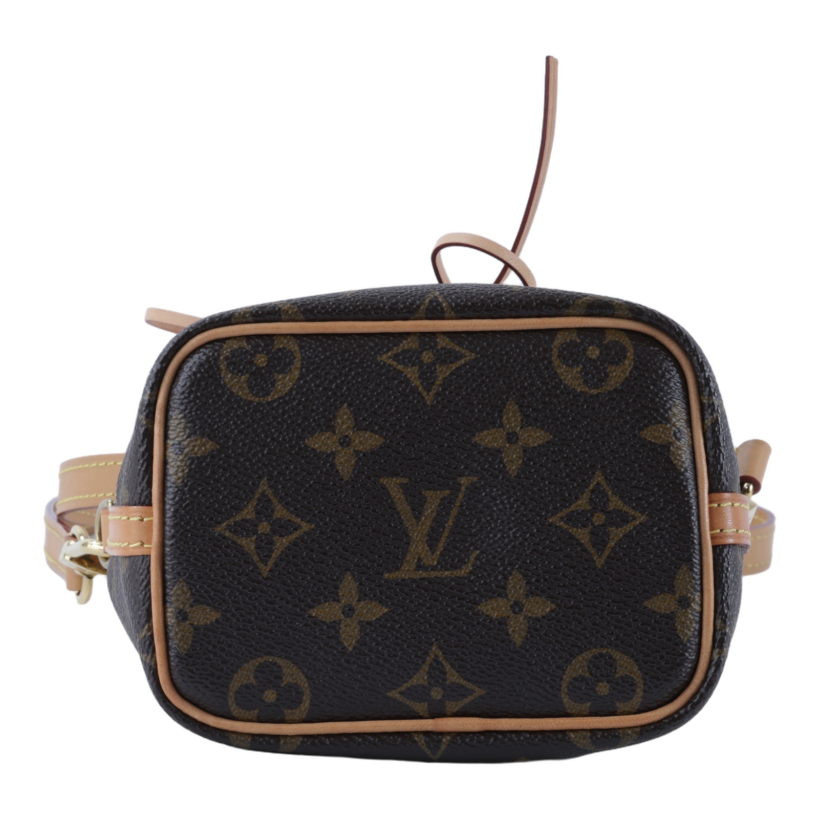 路易威登 LOUIS VUITTON Nano Noé 舊款 束口水桶包 M41346 NANO NOE 舊版 背帶改造 原背帶移除，附原廠肩帶