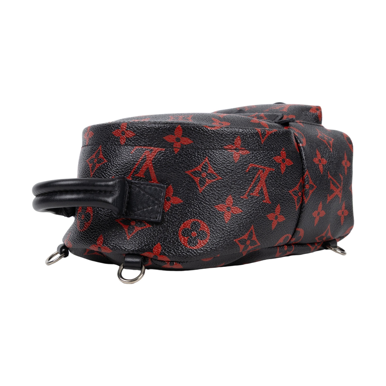 路易威登 LOUIS VUITTON Palm Springs Mini 迷你 雙肩 後背包 M41457 黑紅MINI後背包 背帶2