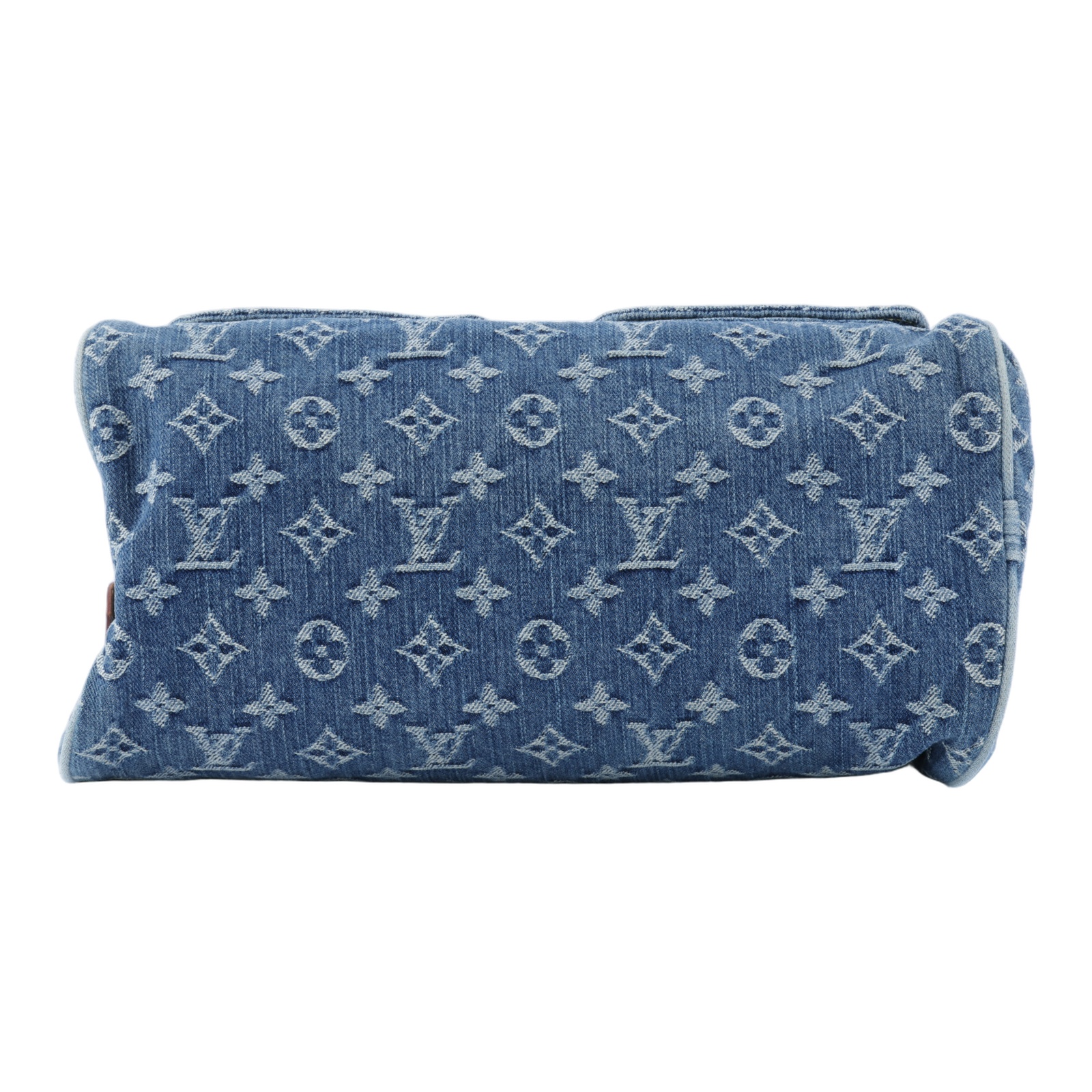 路易威登 LOUIS VUITTON Neo Speedy Denim 丹寧 雙口袋 波士頓 手提包 M95019 藍牛仔波士頓包 防塵袋
