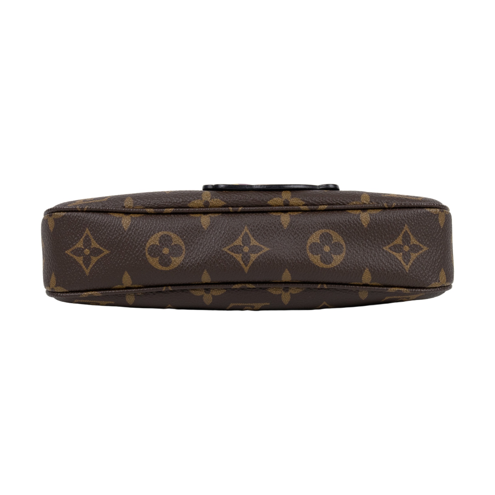 路易威登 LOUIS VUITTON 村上隆 麻將包 手提包 手拿包 Pochette Accessoires M13440 晶片款 村上隆娃娃麻將包 背帶2