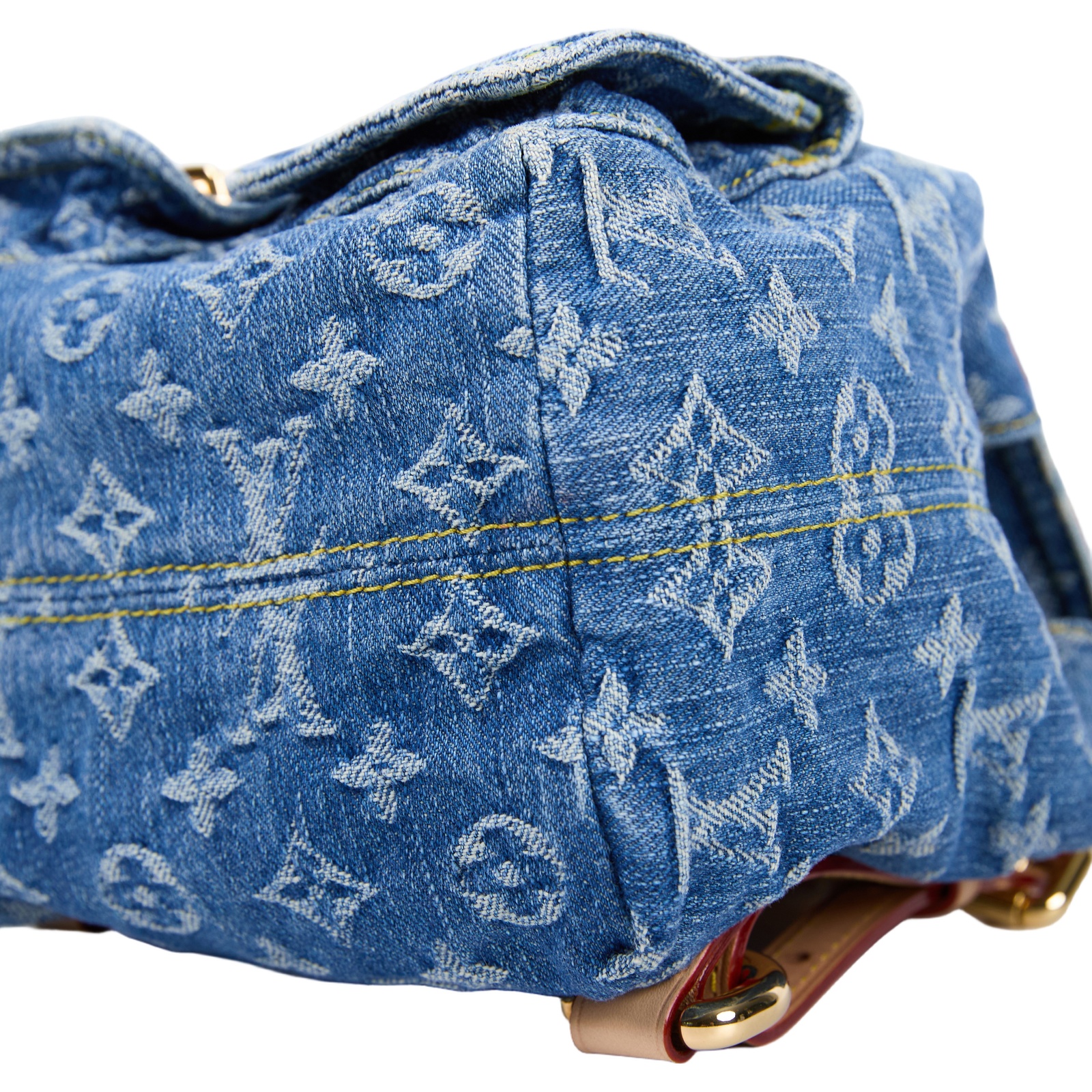 路易威登 LOUIS VUITTON Venice 雙肩包 後背包 M46836 晶片款 藍牛仔後背包 防塵袋