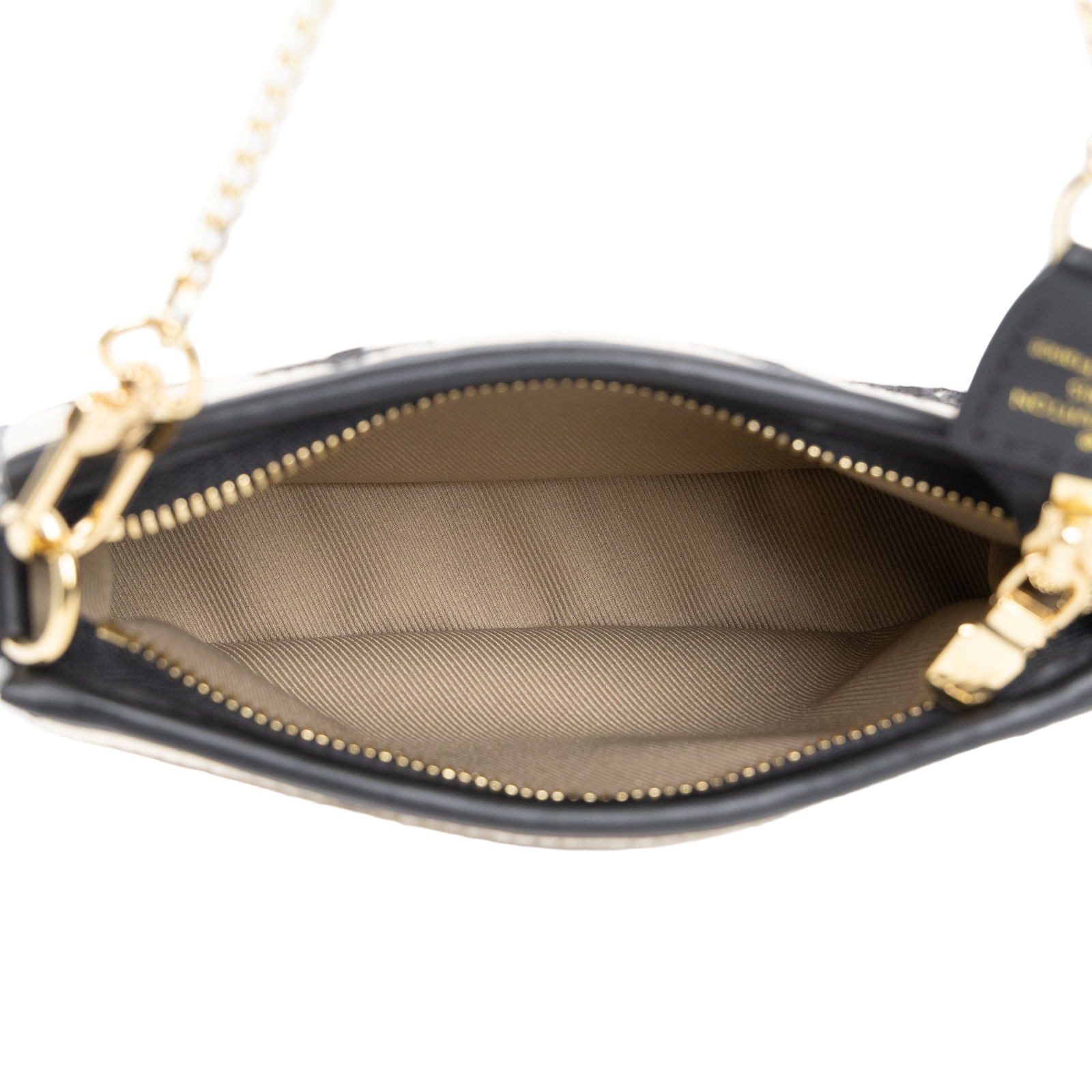 路易威登 LOUIS VUITTON Pochette Accessor 金鍊 迷你 麻將包 M82472 棉麻MINI麻將包 無附屬品